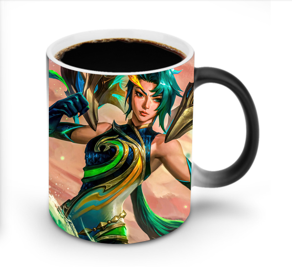 （画像用） リーグ・オブ・レジェンド League of Legends LOL 温度変色マグカップ