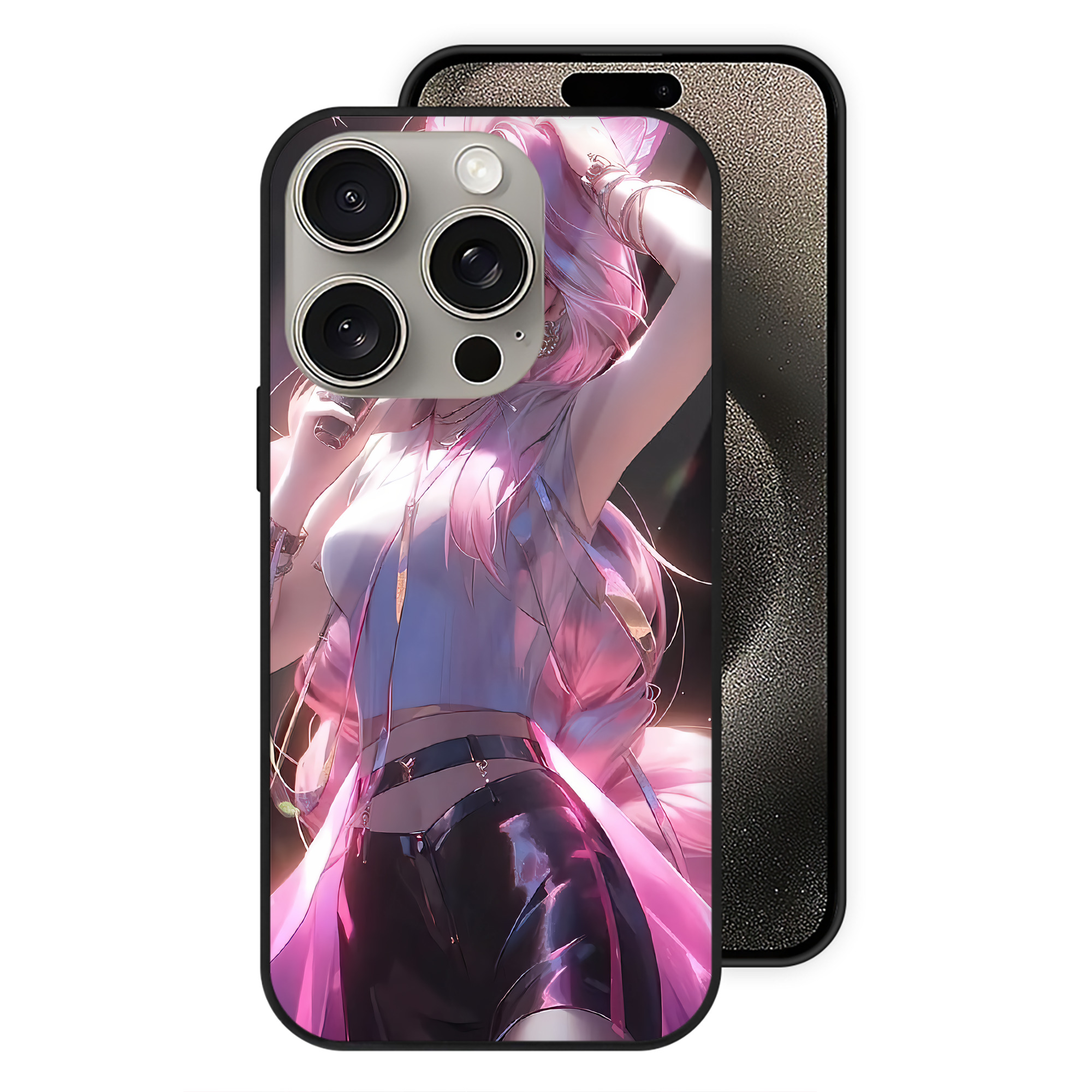 （画像用） リーグ・オブ・レジェンド League of Legends LOL 【iPhone15Pro対応】スマホケース 耐衝撃＆黄変防止 背面ガラス