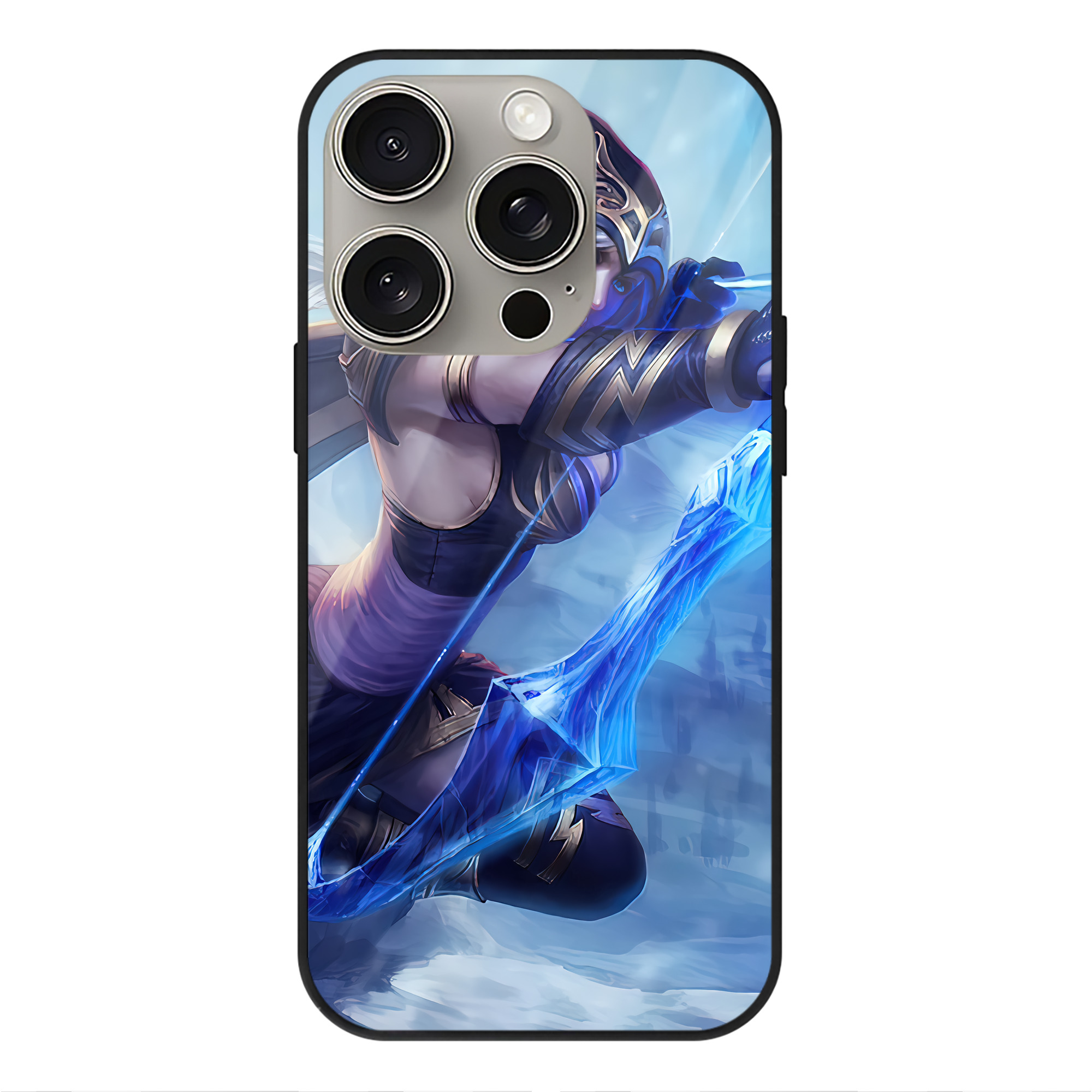リーグ・オブ・レジェンド League of Legends LOL 【iPhone15Pro対応】スマホケース 耐衝撃＆黄変防止 背面ガラス