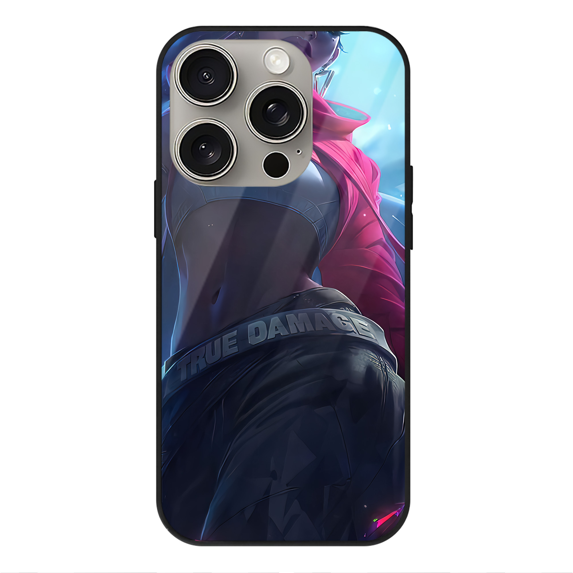 リーグ・オブ・レジェンド League of Legends LOL 【iPhone15Pro対応】スマホケース 耐衝撃＆黄変防止 背面ガラス