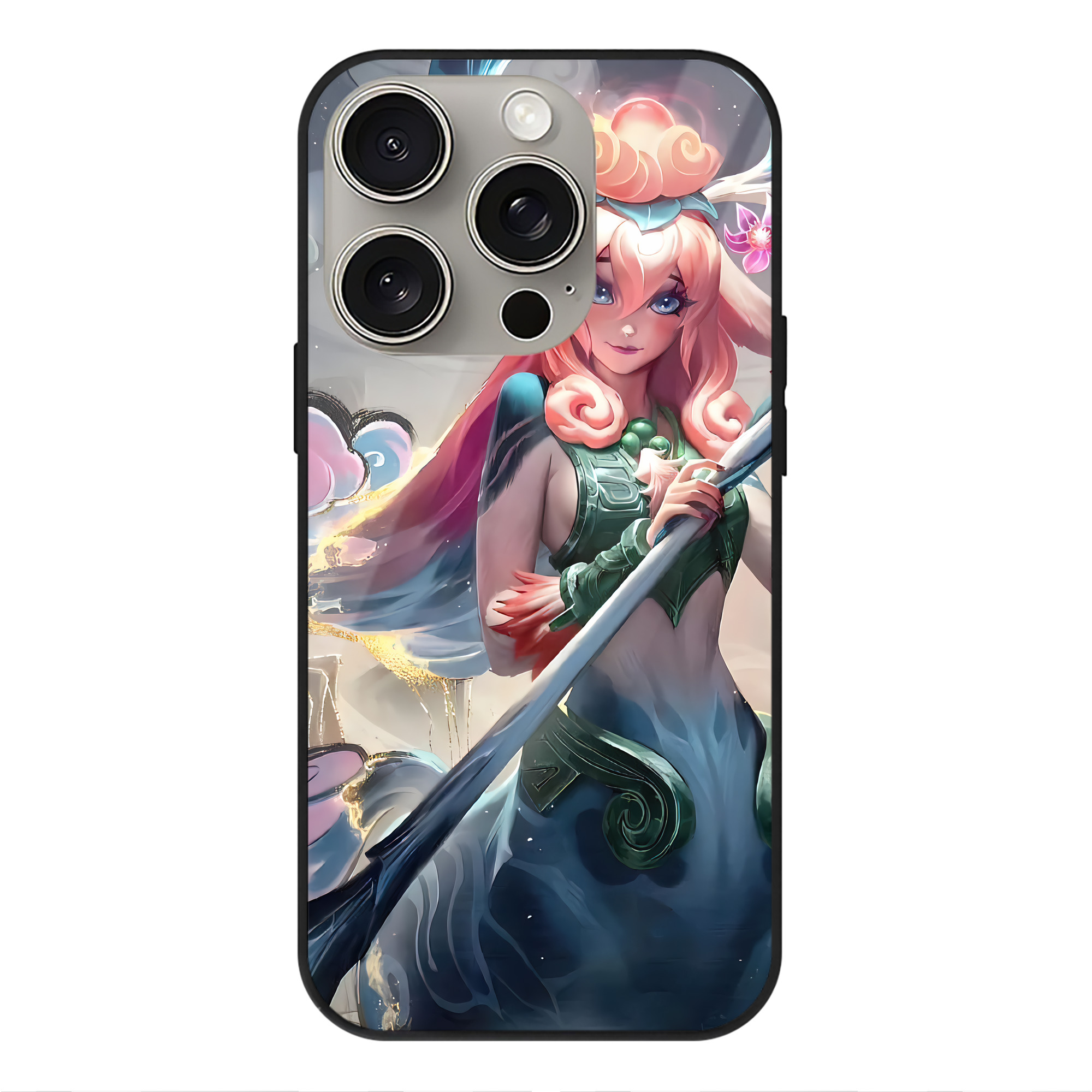 リーグ・オブ・レジェンド League of Legends LOL 【iPhone15Pro対応】スマホケース 耐衝撃＆黄変防止 背面ガラス
