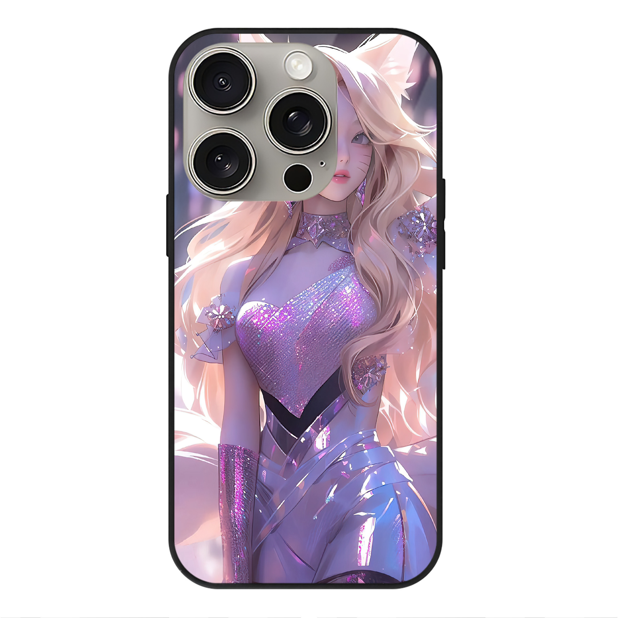 リーグ・オブ・レジェンド League of Legends LOL 【iPhone15Pro対応】スマホケース 耐衝撃＆黄変防止 背面ガラス