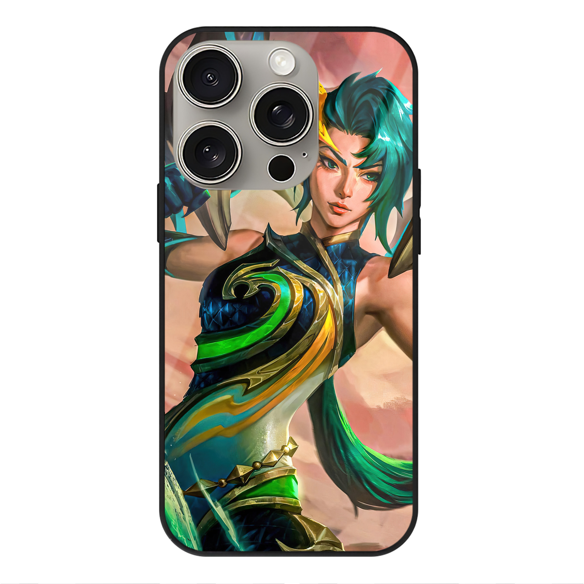 （画像用） リーグ・オブ・レジェンド League of Legends LOL 【iPhone15Pro対応】スマホケース 耐衝撃＆黄変防止 背面ガラス