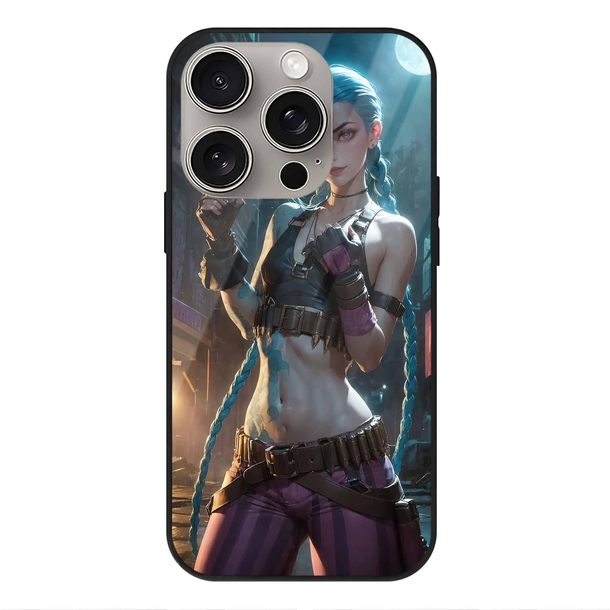 リーグ・オブ・レジェンド League of Legends LOL 【iPhone15Pro対応】スマホケース 耐衝撃＆黄変防止 背面ガラス