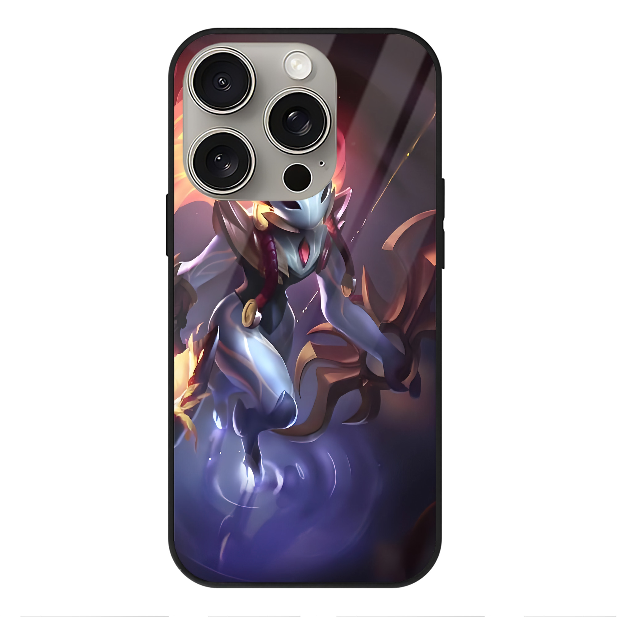 （画像用） リーグ・オブ・レジェンド League of Legends LOL 【iPhone15Pro対応】スマホケース 耐衝撃＆黄変防止 背面ガラス