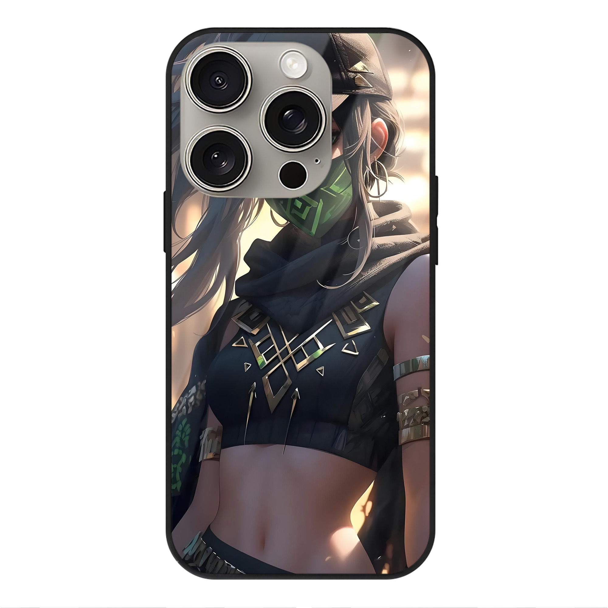 リーグ・オブ・レジェンド League of Legends LOL 【iPhone15Pro対応】スマホケース 耐衝撃＆黄変防止 背面ガラス