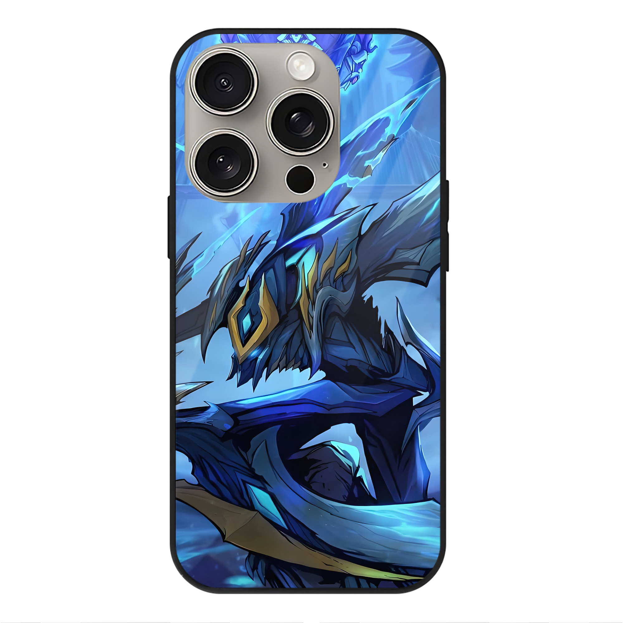 リーグ・オブ・レジェンド League of Legends LOL 【iPhone15Pro対応】スマホケース 耐衝撃＆黄変防止 背面ガラス