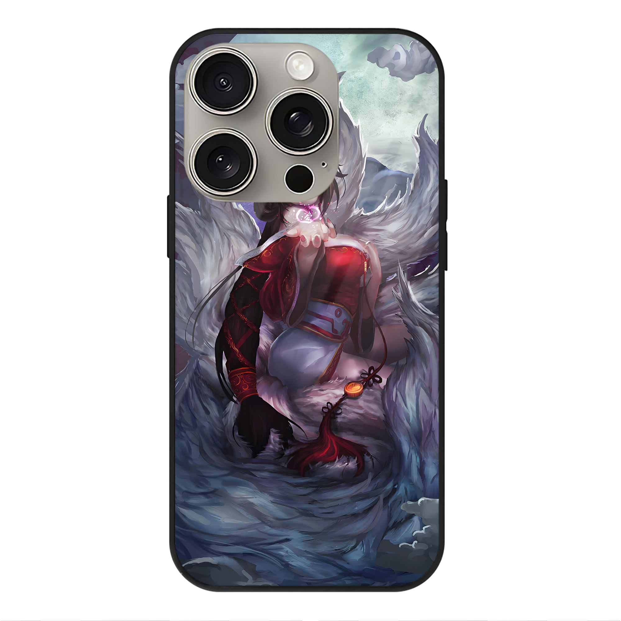 リーグ・オブ・レジェンド League of Legends LOL 【iPhone15Pro対応】スマホケース 耐衝撃＆黄変防止 背面ガラス