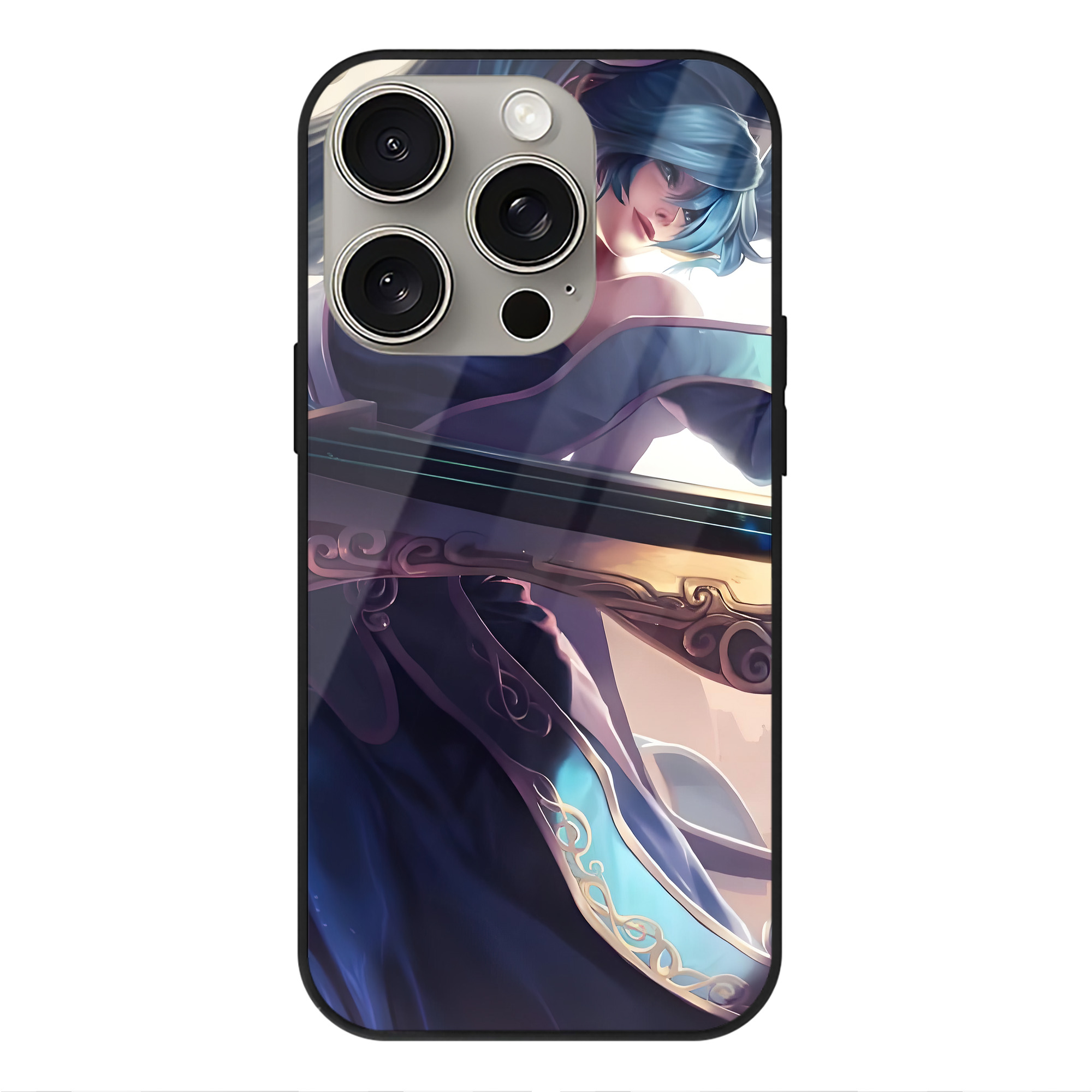 リーグ・オブ・レジェンド League of Legends LOL 【iPhone15Pro対応】スマホケース 耐衝撃＆黄変防止 背面ガラス