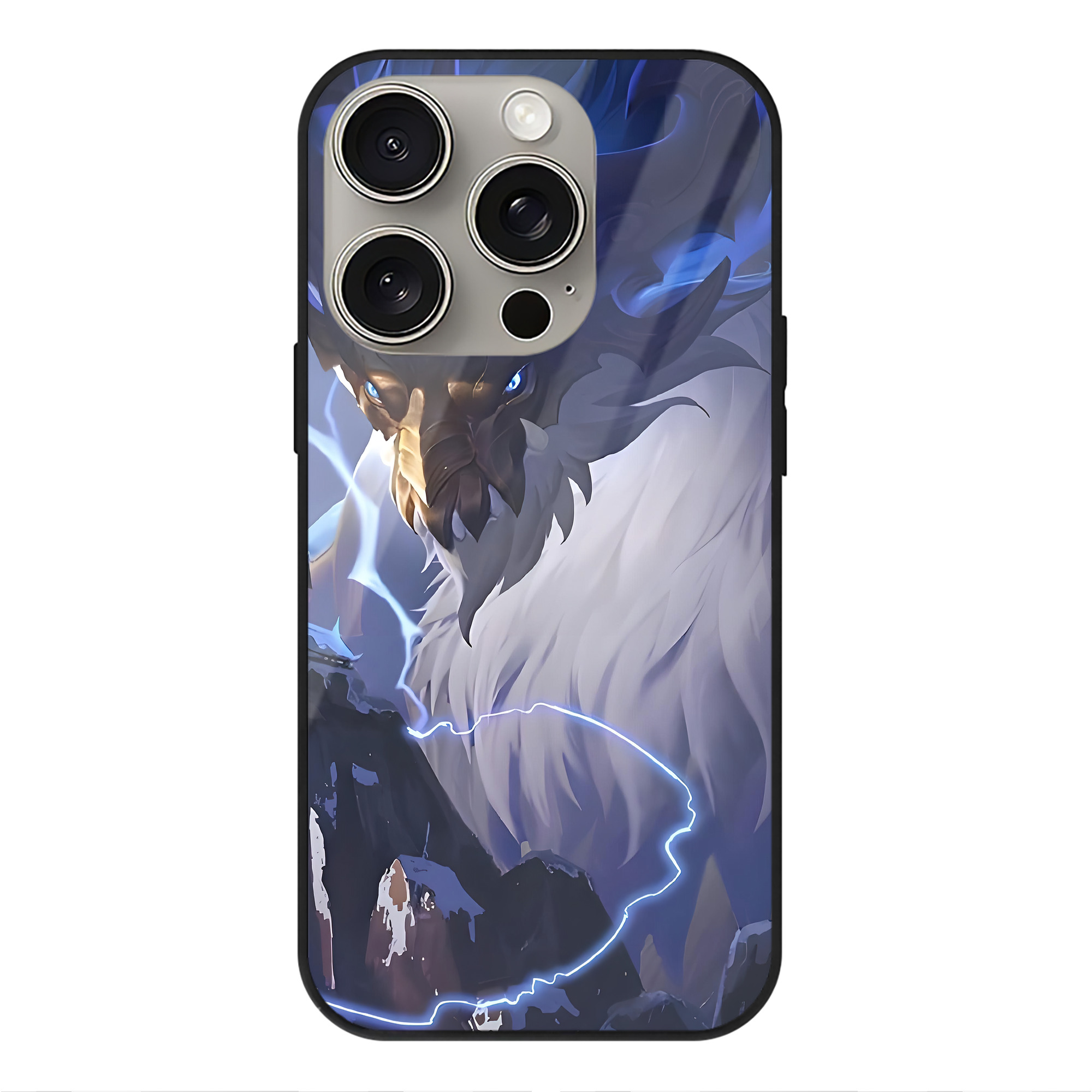 リーグ・オブ・レジェンド League of Legends LOL 【iPhone15Pro対応】スマホケース 耐衝撃＆黄変防止 背面ガラス