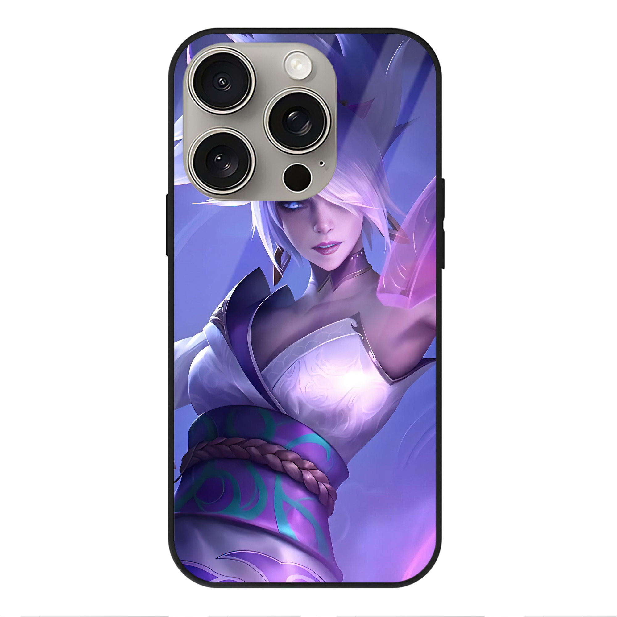 リーグ・オブ・レジェンド League of Legends LOL 【iPhone15Pro対応】スマホケース 耐衝撃＆黄変防止 背面ガラス