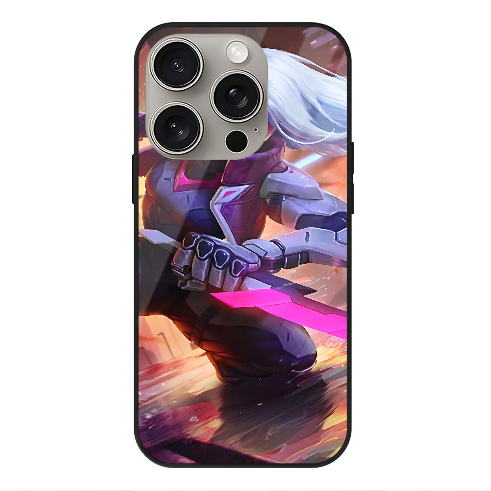 リーグ・オブ・レジェンド League of Legends LOL 【iPhone15Pro対応】スマホケース 耐衝撃＆黄変防止 背面ガラス
