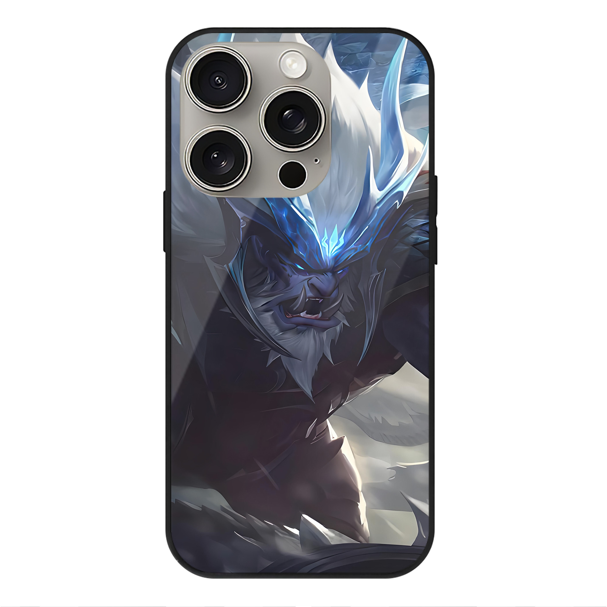 （画像用） リーグ・オブ・レジェンド League of Legends LOL 【iPhone15Pro対応】スマホケース 耐衝撃＆黄変防止 背面ガラス
