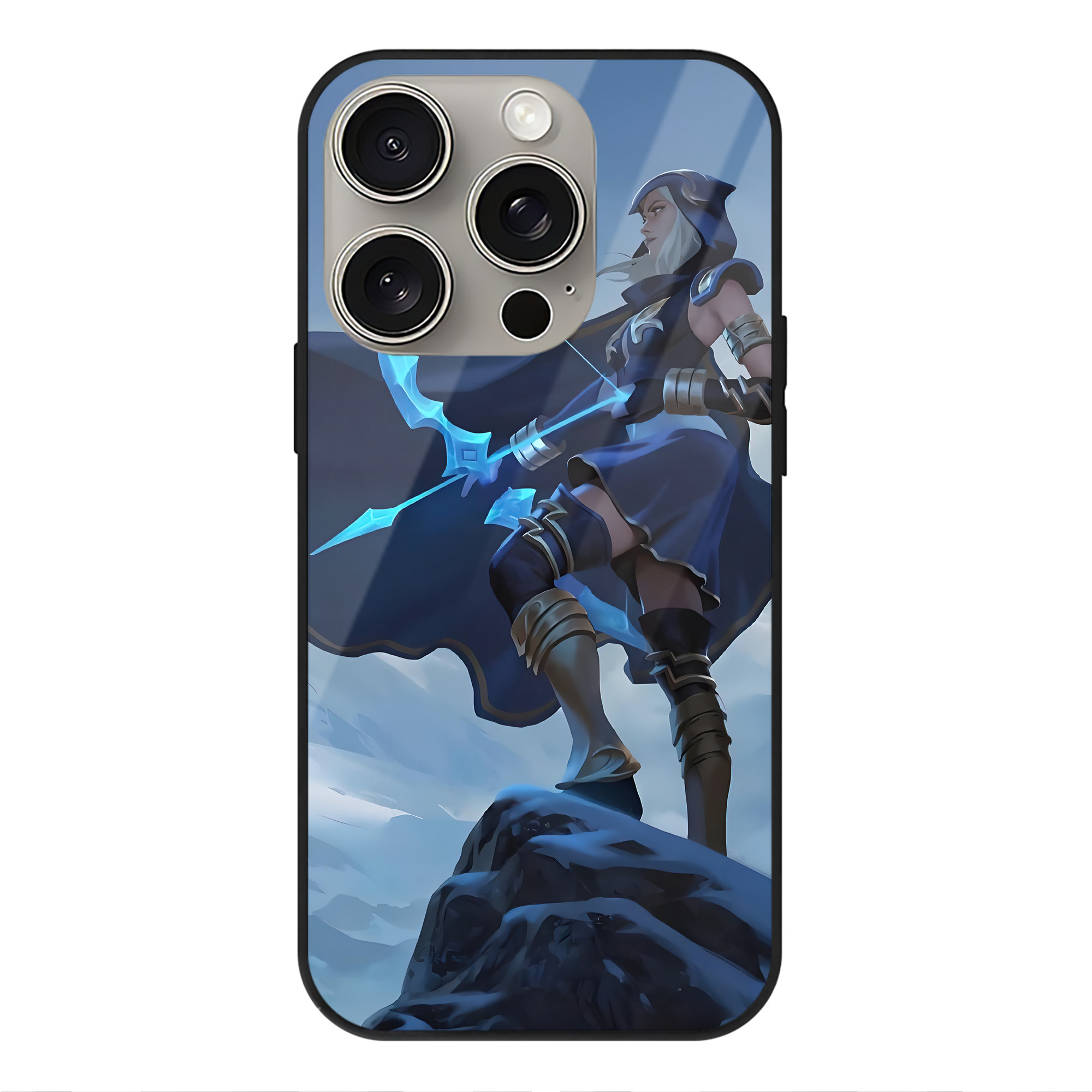 （画像用） リーグ・オブ・レジェンド League of Legends LOL 【iPhone15Pro対応】スマホケース 耐衝撃＆黄変防止 背面ガラス