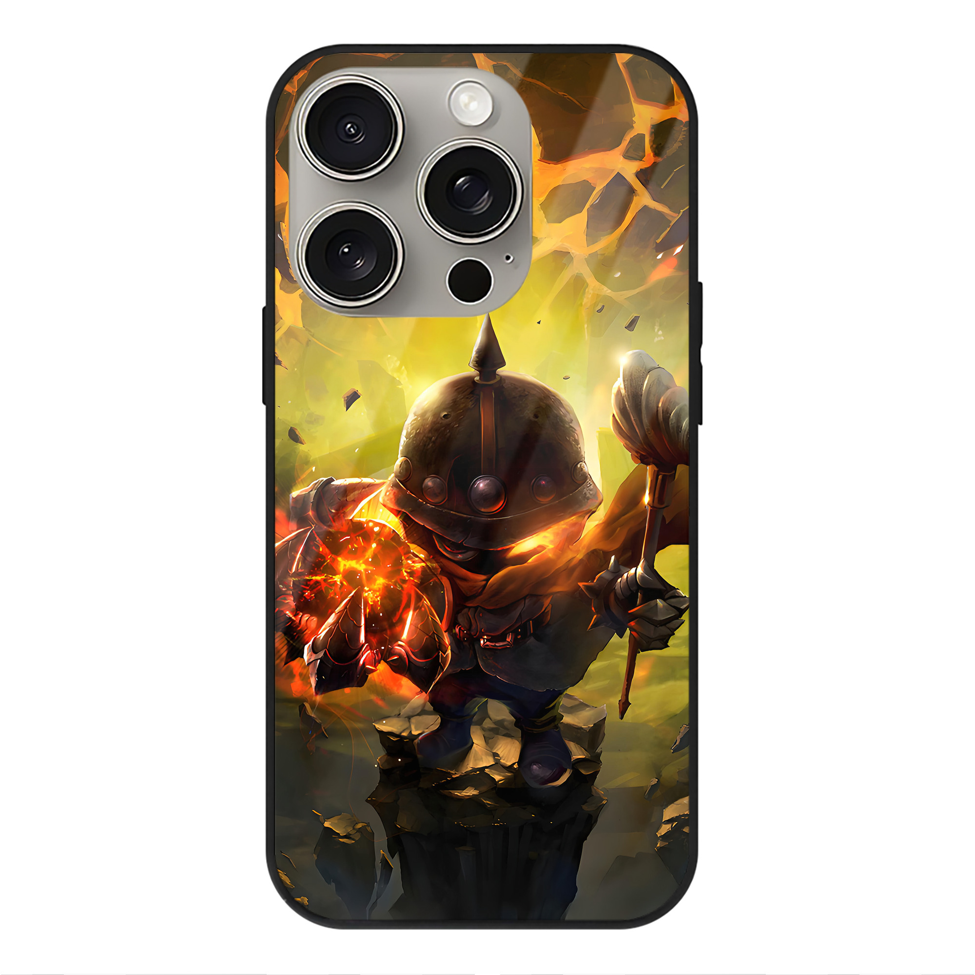 （画像用） リーグ・オブ・レジェンド League of Legends LOL 【iPhone15Pro対応】スマホケース 耐衝撃＆黄変防止 背面ガラス