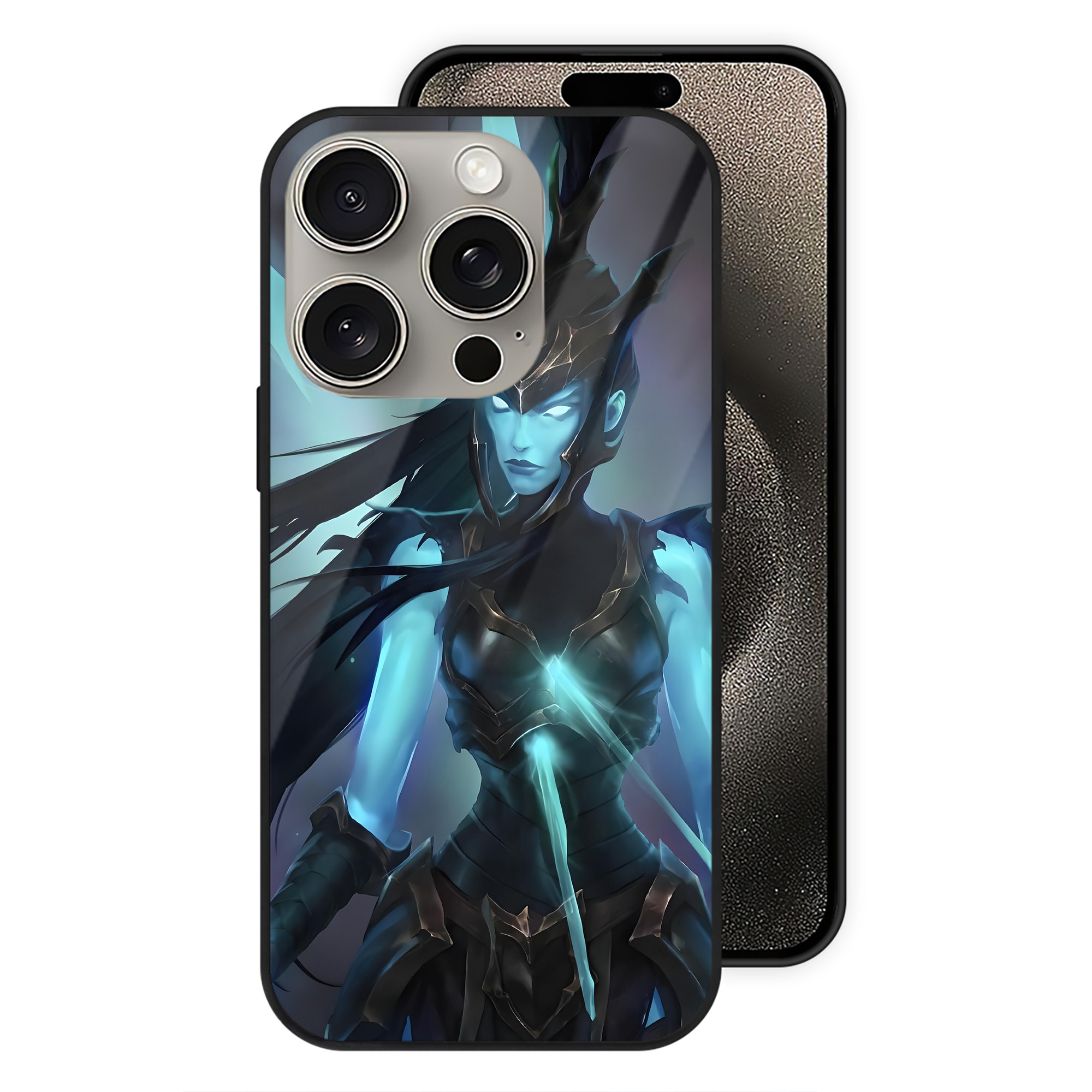 （画像用） リーグ・オブ・レジェンド League of Legends LOL 【iPhone15Pro対応】スマホケース 耐衝撃＆黄変防止 背面ガラス
