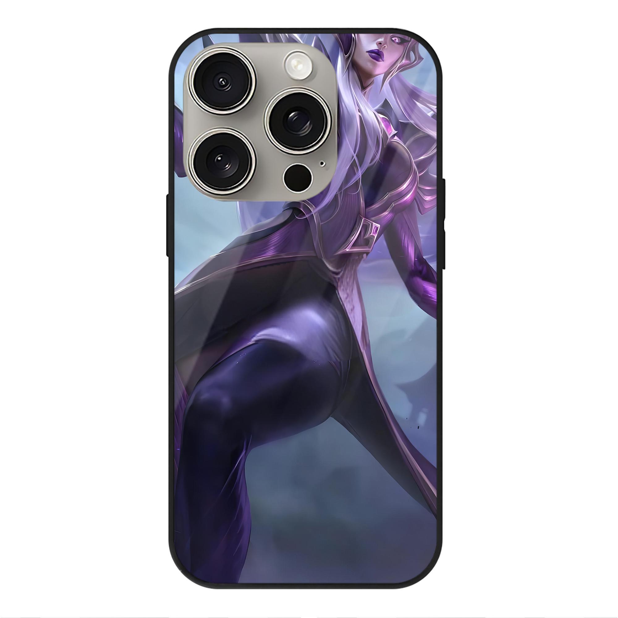 リーグ・オブ・レジェンド League of Legends LOL 【iPhone15Pro対応】スマホケース 耐衝撃＆黄変防止 背面ガラス