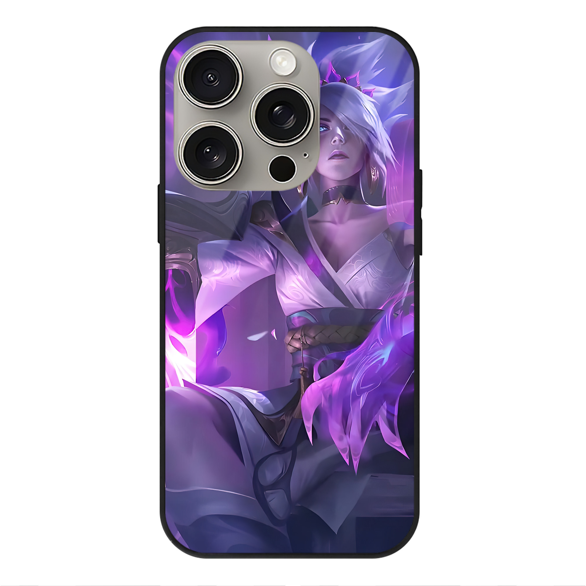 リーグ・オブ・レジェンド League of Legends LOL 【iPhone15Pro対応】スマホケース 耐衝撃＆黄変防止 背面ガラス