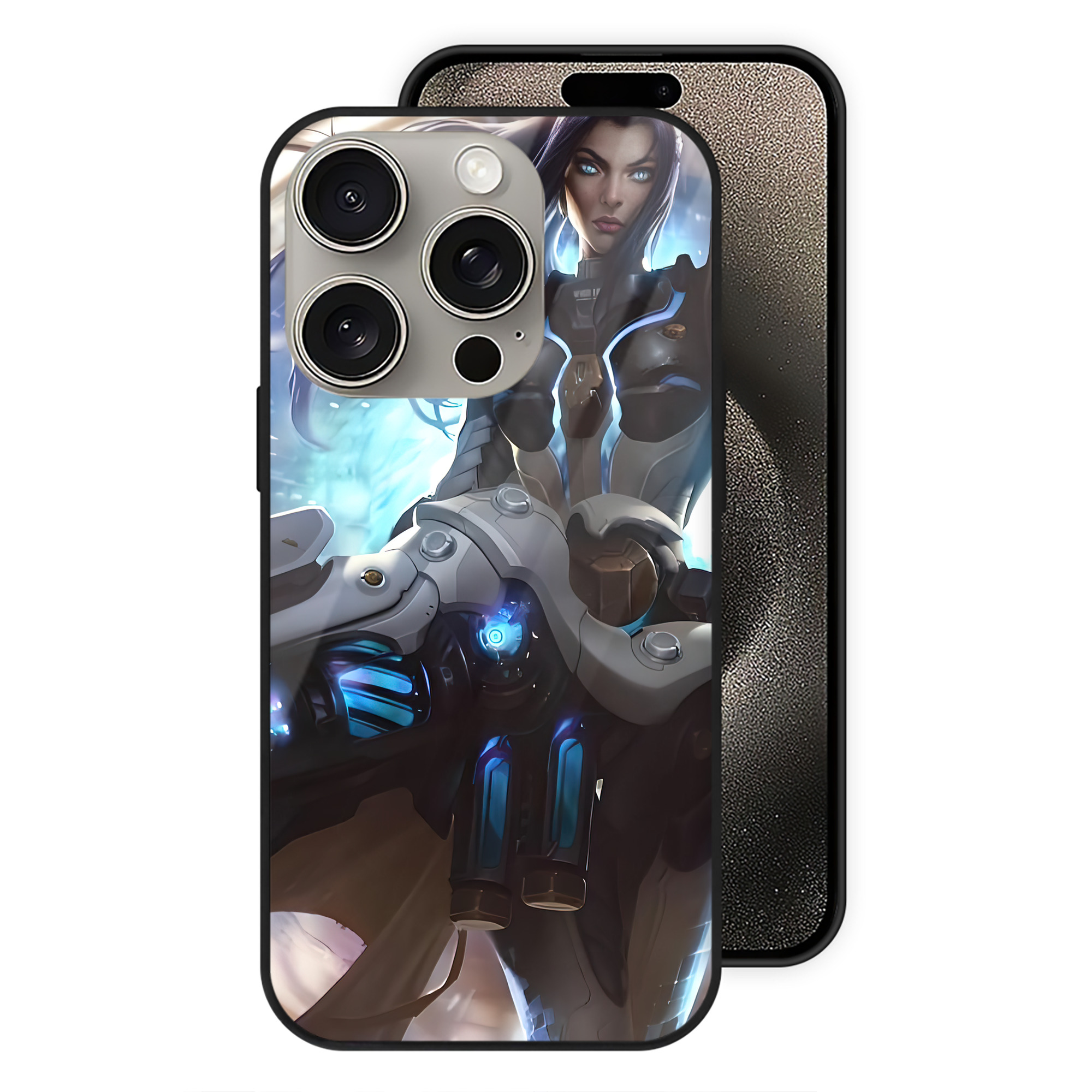 リーグ・オブ・レジェンド League of Legends LOL 【iPhone15Pro対応】スマホケース 耐衝撃＆黄変防止 背面ガラス
