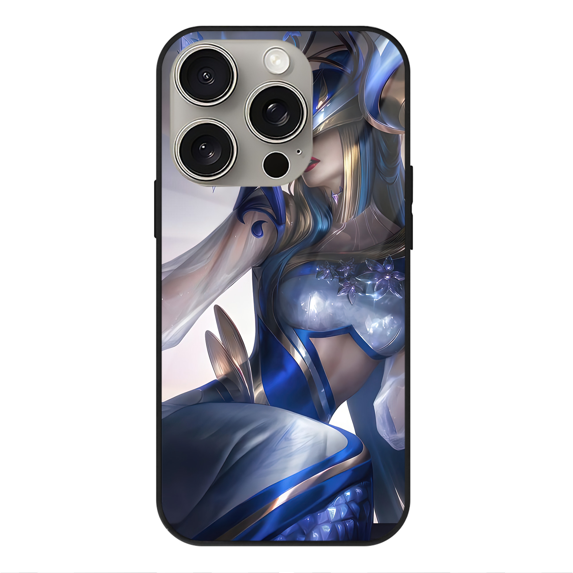 リーグ・オブ・レジェンド League of Legends LOL 【iPhone15Pro対応】スマホケース 耐衝撃＆黄変防止 背面ガラス