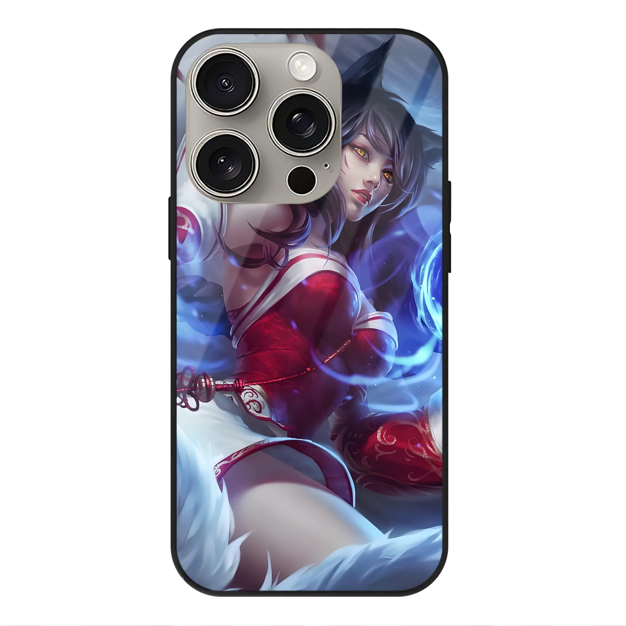 リーグ・オブ・レジェンド League of Legends LOL 【iPhone15Pro対応】スマホケース 耐衝撃＆黄変防止 背面ガラス