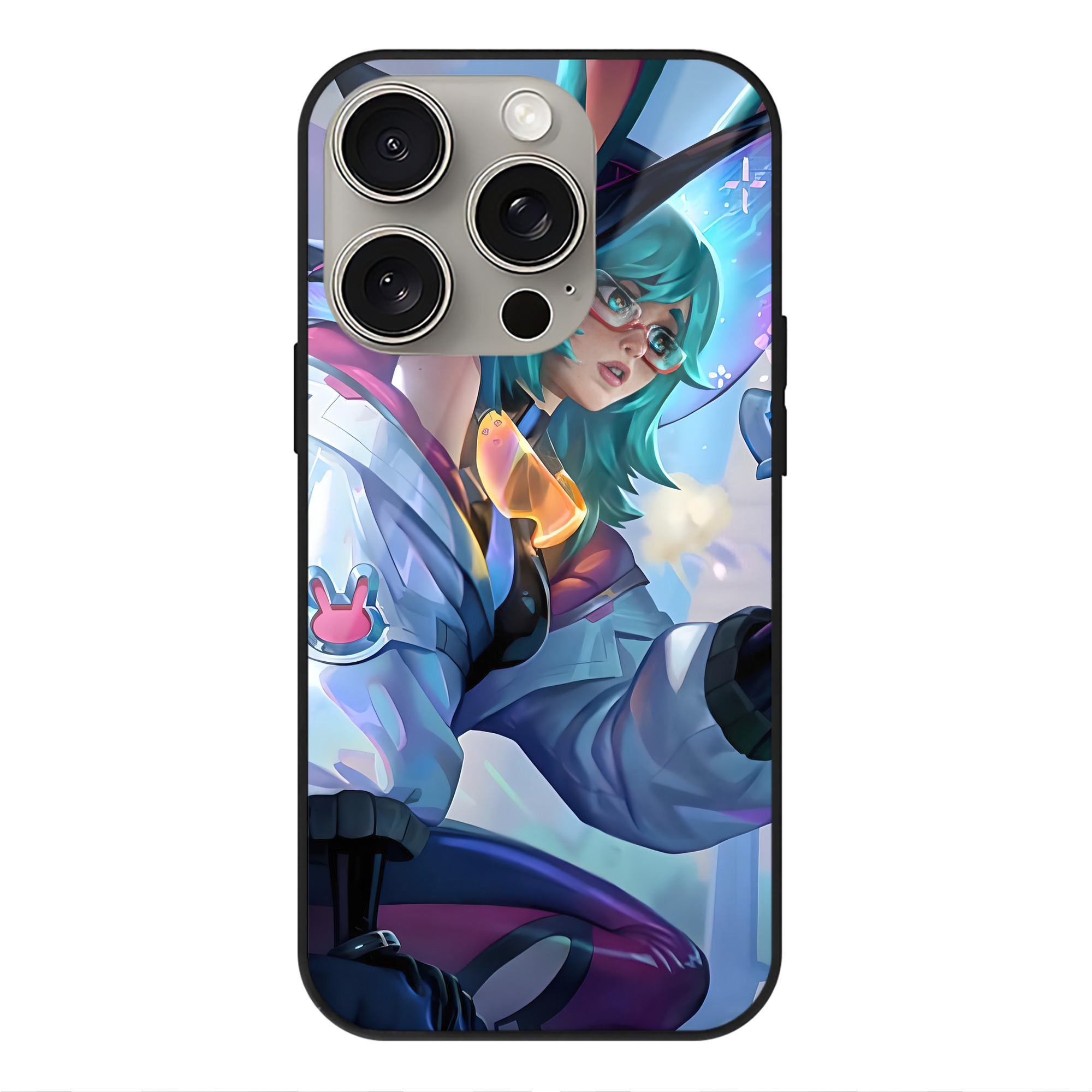 （画像用） リーグ・オブ・レジェンド League of Legends LOL 【iPhone15Pro対応】スマホケース 耐衝撃＆黄変防止 背面ガラス