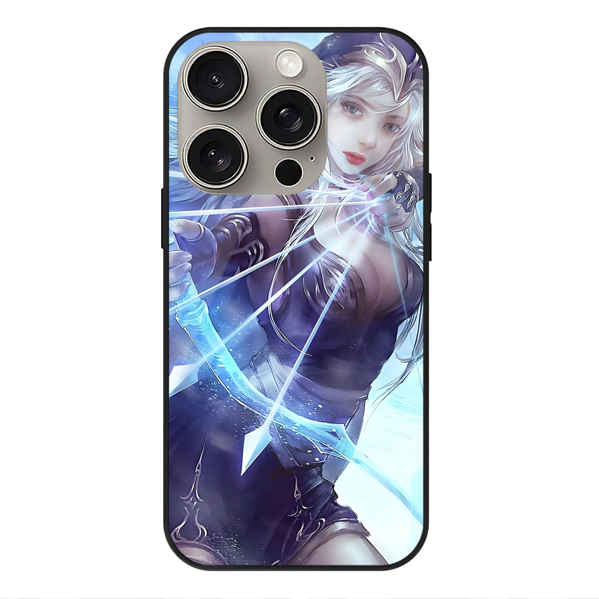（画像用） リーグ・オブ・レジェンド League of Legends LOL 【iPhone15Pro対応】スマホケース 耐衝撃＆黄変防止 背面ガラス