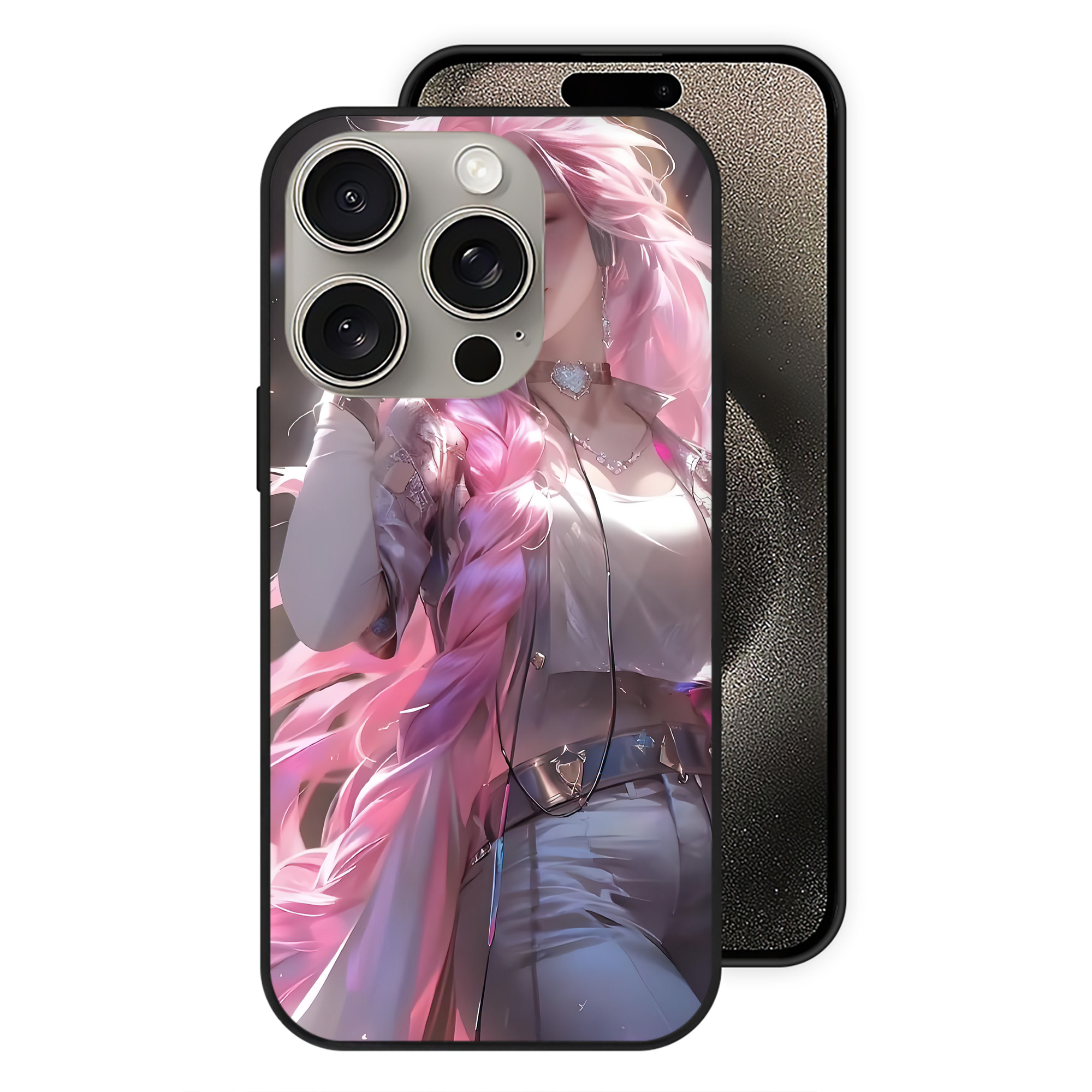 （画像用） リーグ・オブ・レジェンド League of Legends LOL 【iPhone15Pro対応】スマホケース 耐衝撃＆黄変防止 背面ガラス