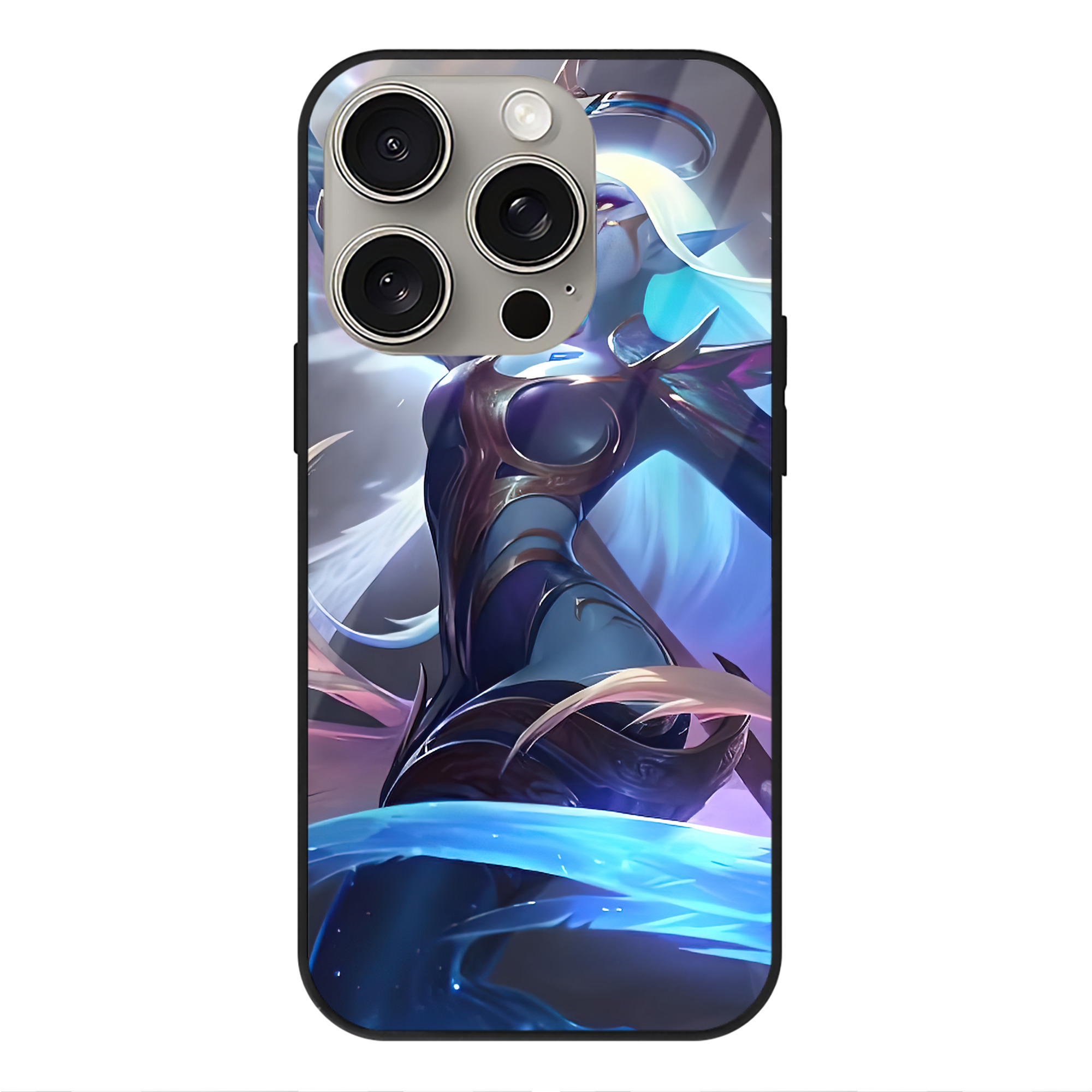 リーグ・オブ・レジェンド League of Legends LOL 【iPhone15Pro対応】スマホケース 耐衝撃＆黄変防止 背面ガラス