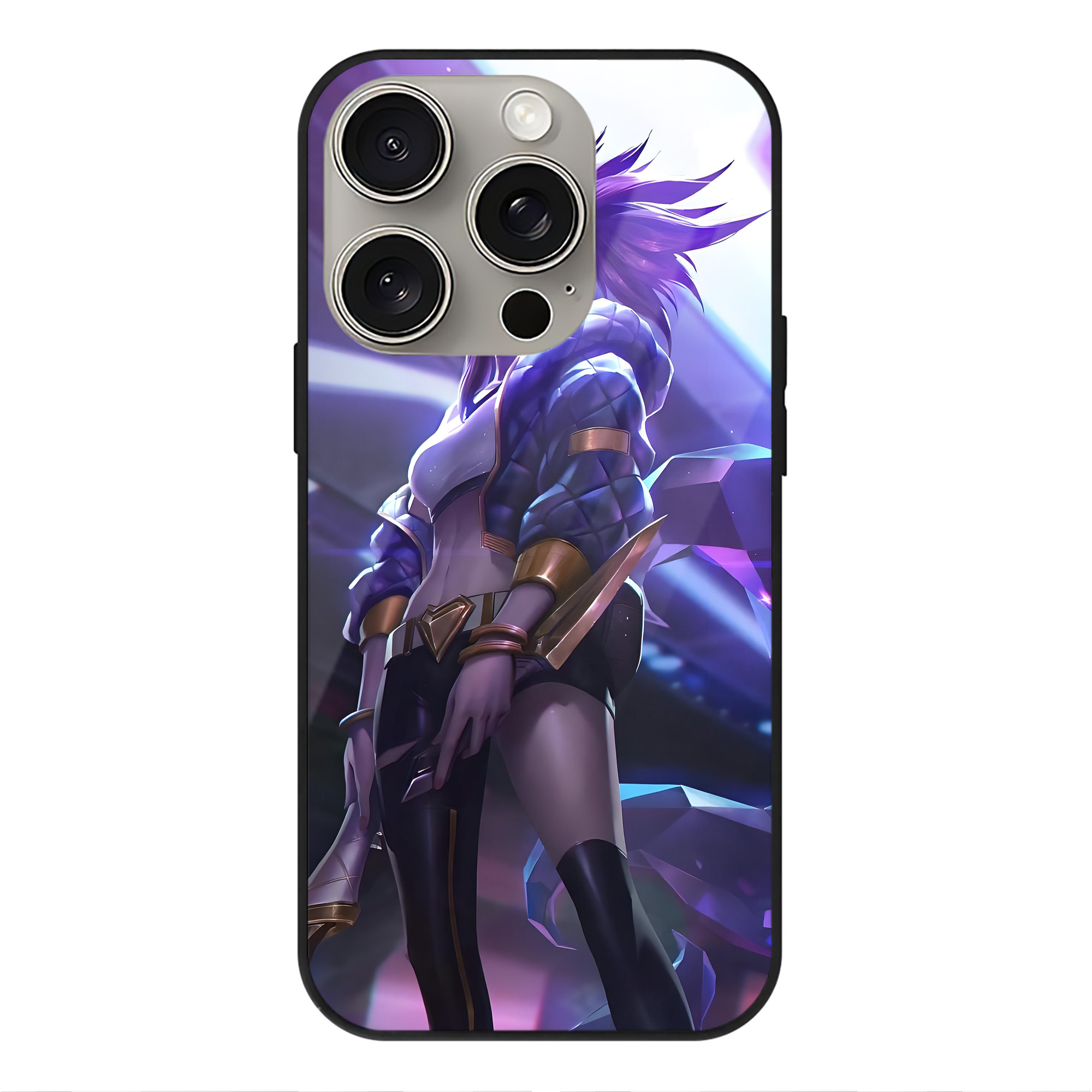 リーグ・オブ・レジェンド League of Legends LOL 【iPhone15Pro対応】スマホケース 耐衝撃＆黄変防止 背面ガラス