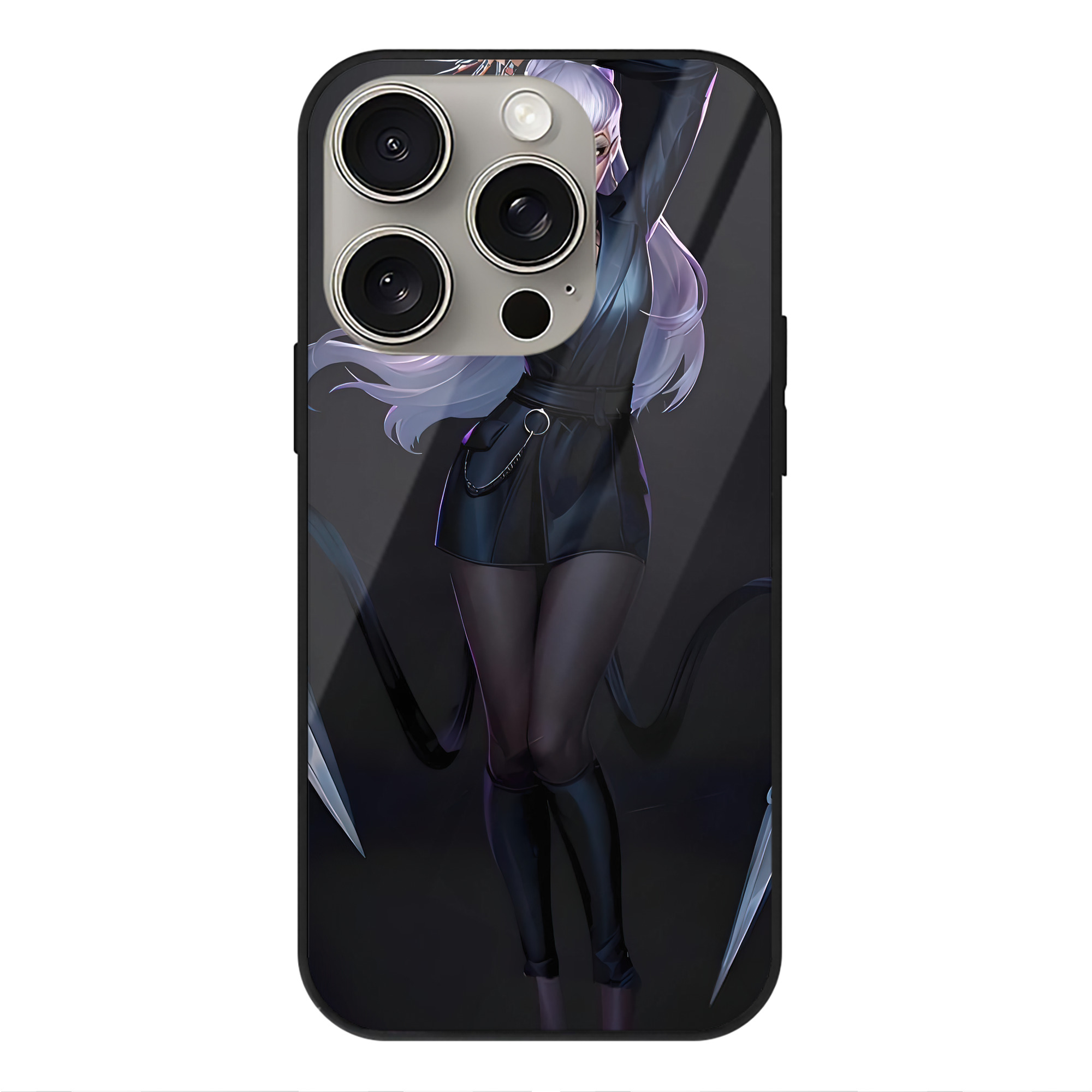 リーグ・オブ・レジェンド League of Legends LOL 【iPhone15Pro対応】スマホケース 耐衝撃＆黄変防止 背面ガラス