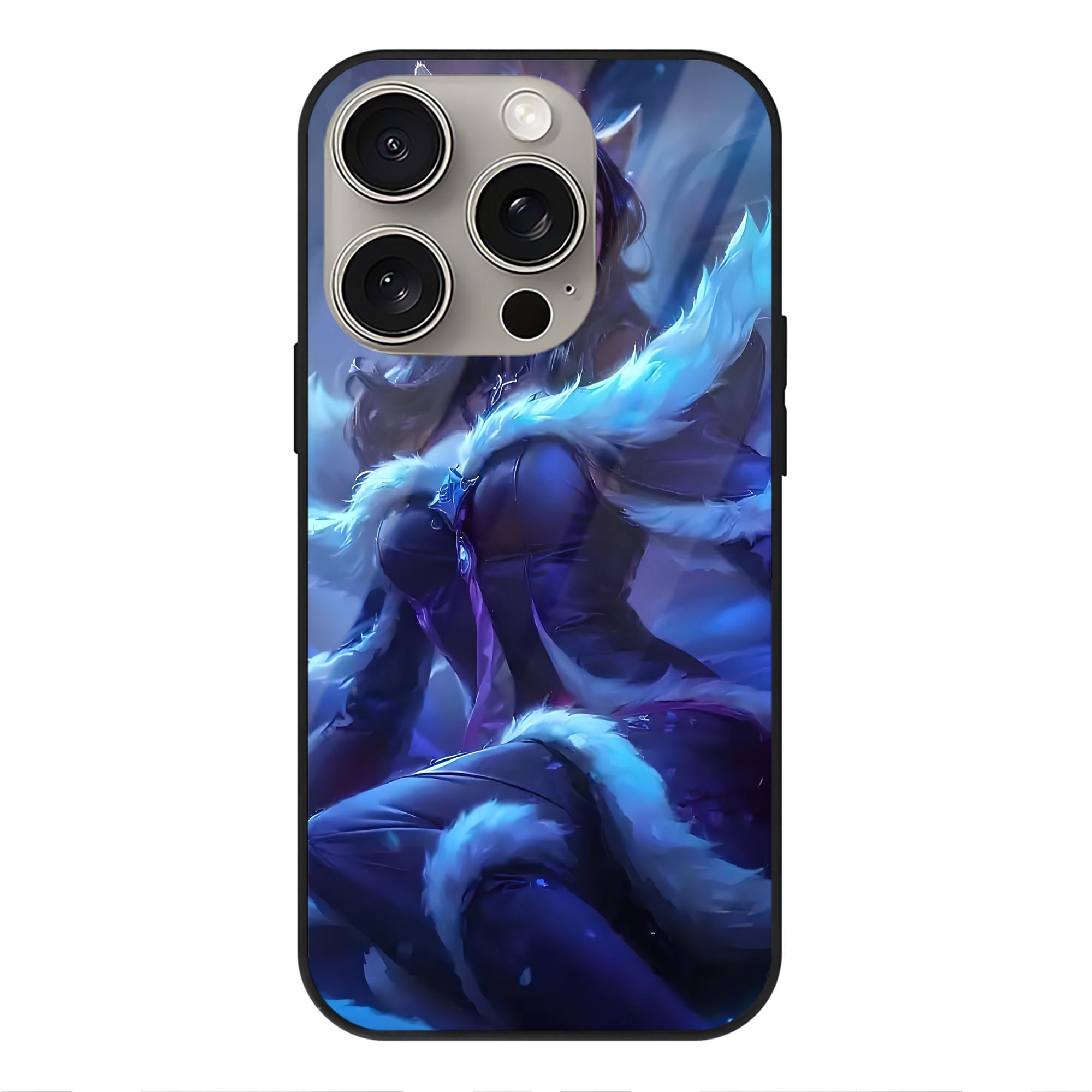 リーグ・オブ・レジェンド League of Legends LOL 【iPhone15Pro対応】スマホケース 耐衝撃＆黄変防止 背面ガラス