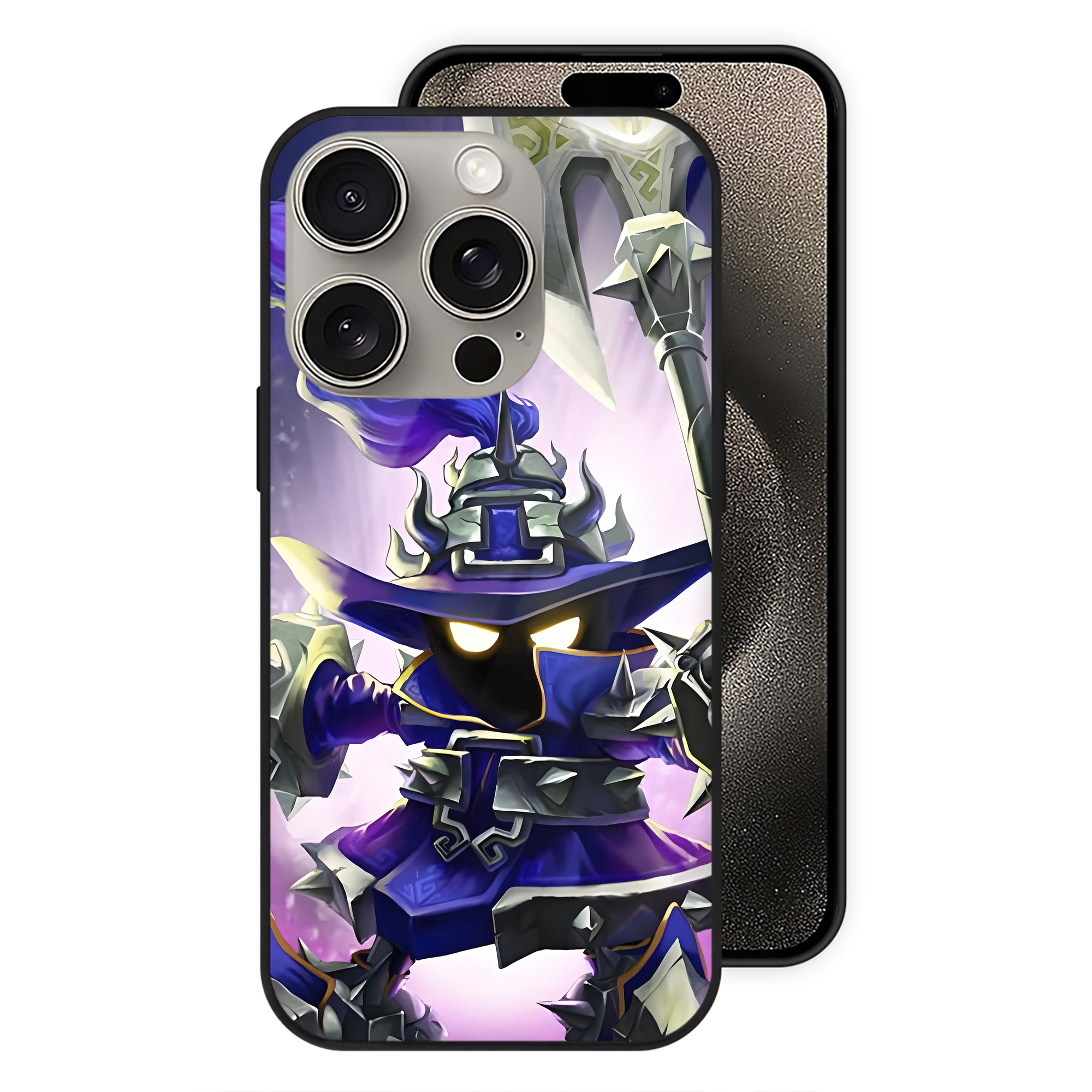 リーグ・オブ・レジェンド League of Legends LOL 【iPhone15Pro対応】スマホケース 耐衝撃＆黄変防止 背面ガラス