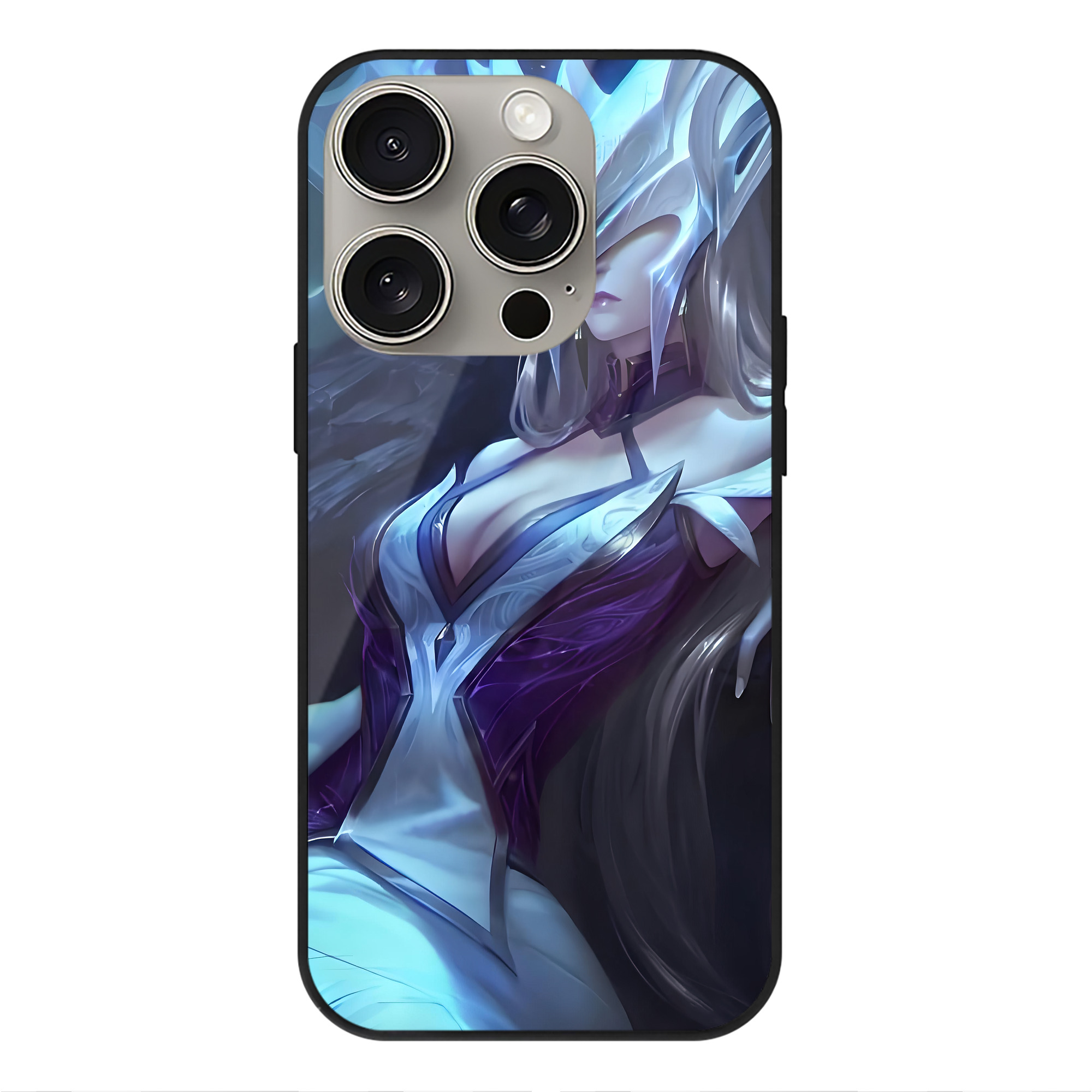 リーグ・オブ・レジェンド League of Legends LOL 【iPhone15Pro対応】スマホケース 耐衝撃＆黄変防止 背面ガラス