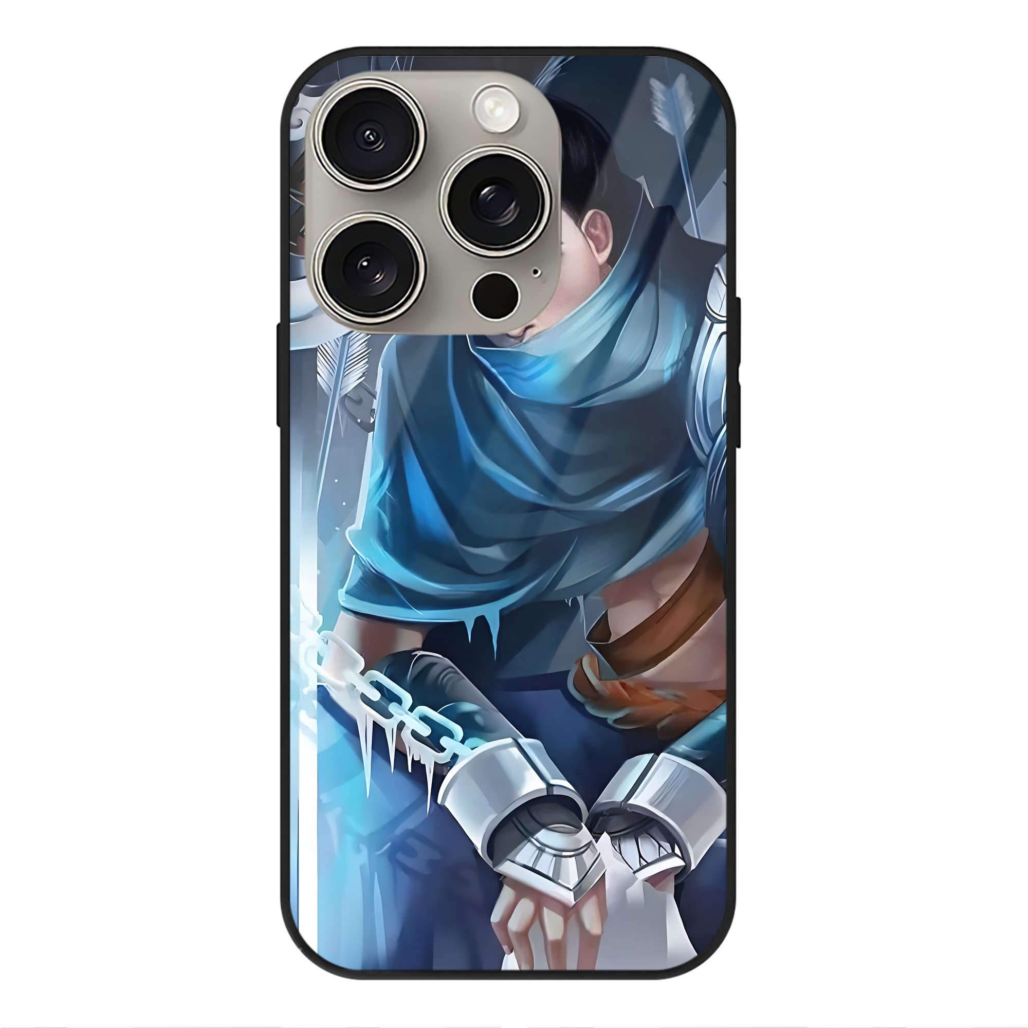 リーグ・オブ・レジェンド League of Legends LOL 【iPhone15Pro対応】スマホケース 耐衝撃＆黄変防止 背面ガラス