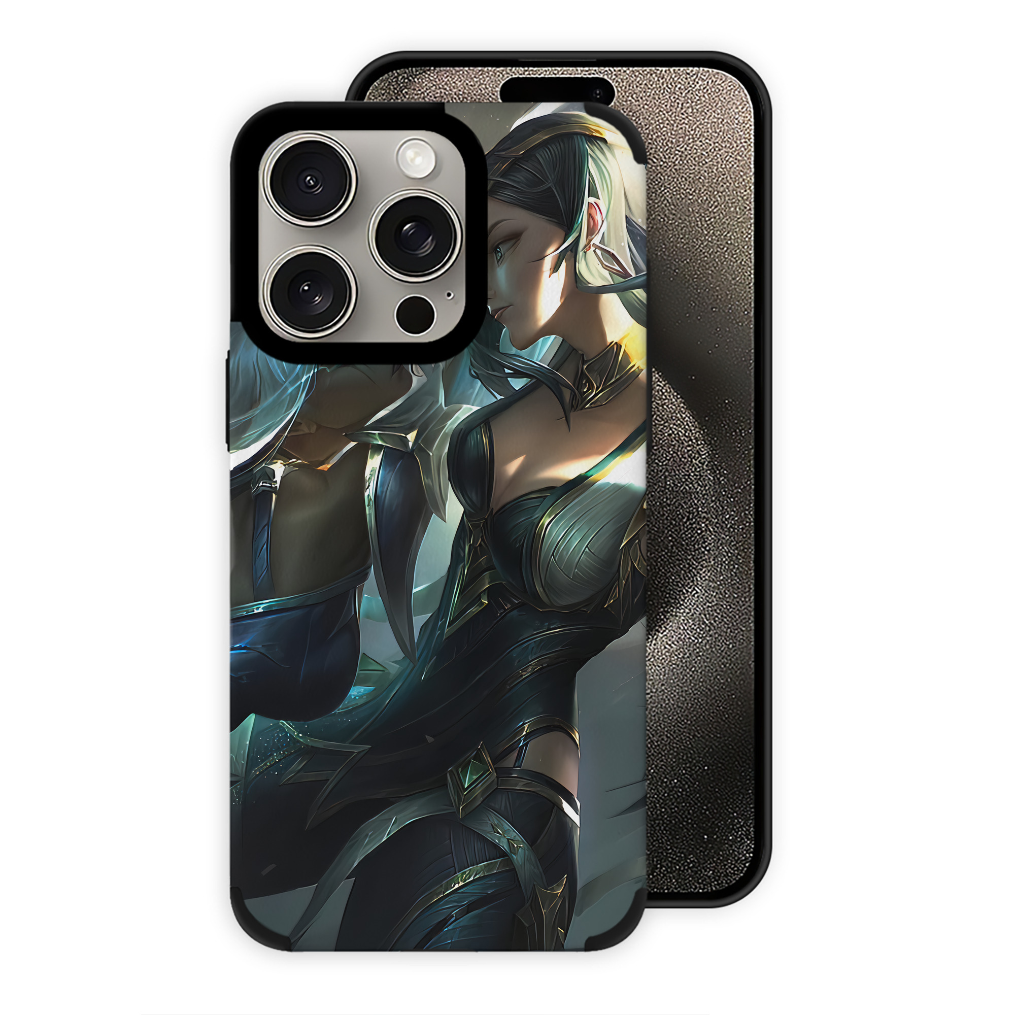 （画像用） リーグ・オブ・レジェンド League of Legends LOL 【iPhone15ProMax対応】 PUレザー スマホケース 耐衝撃＆黄変防止