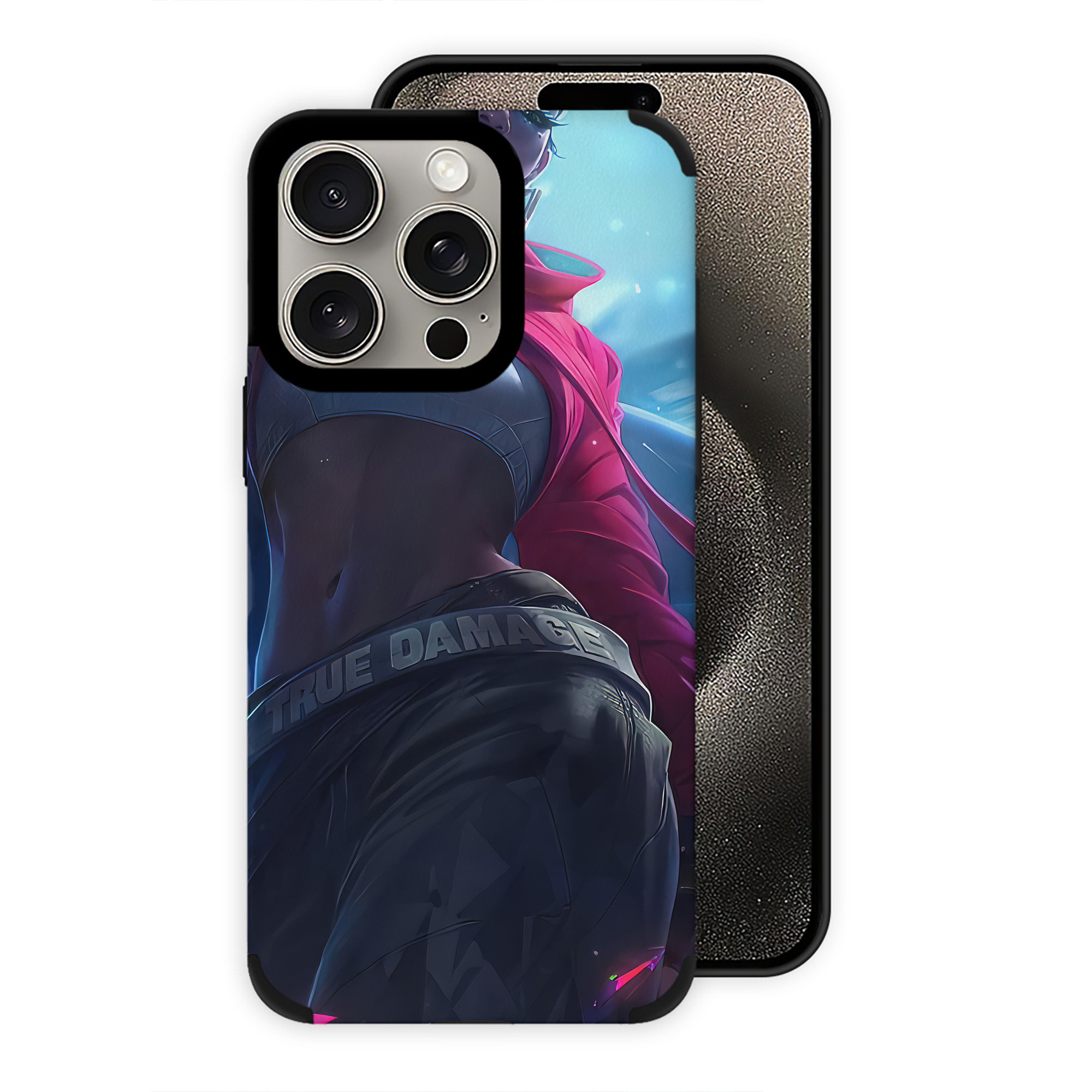 リーグ・オブ・レジェンド League of Legends LOL 【iPhone15ProMax対応】 PUレザー スマホケース 耐衝撃＆黄変防止