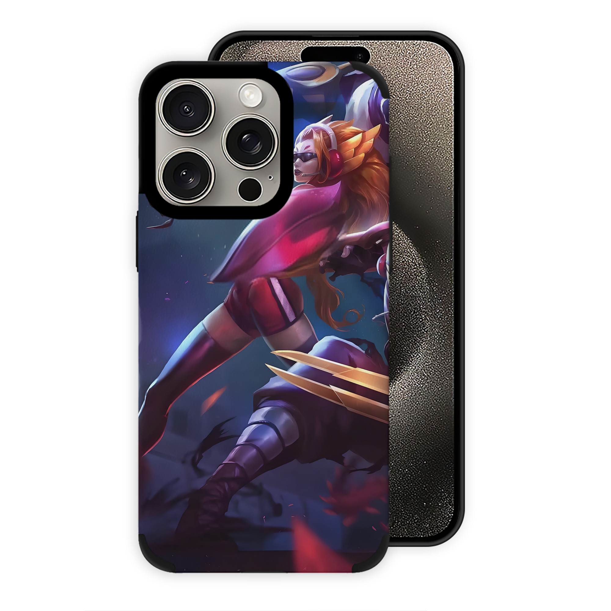 リーグ・オブ・レジェンド League of Legends LOL 【iPhone15ProMax対応】 PUレザー スマホケース 耐衝撃＆黄変防止