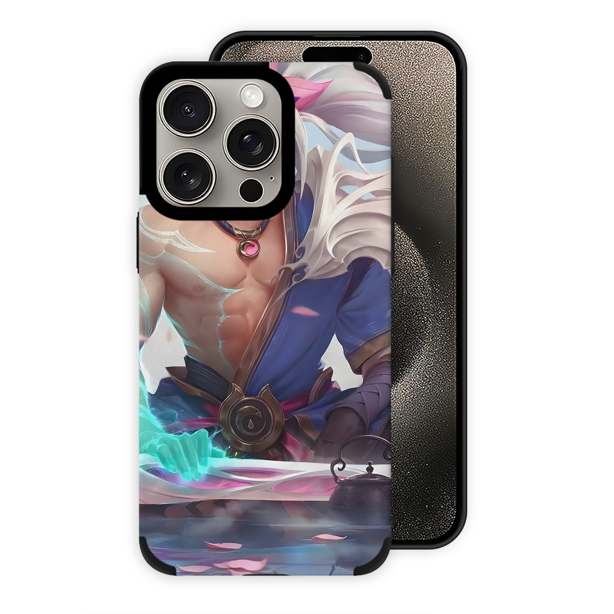 リーグ・オブ・レジェンド League of Legends LOL 【iPhone15ProMax対応】 PUレザー スマホケース 耐衝撃＆黄変防止