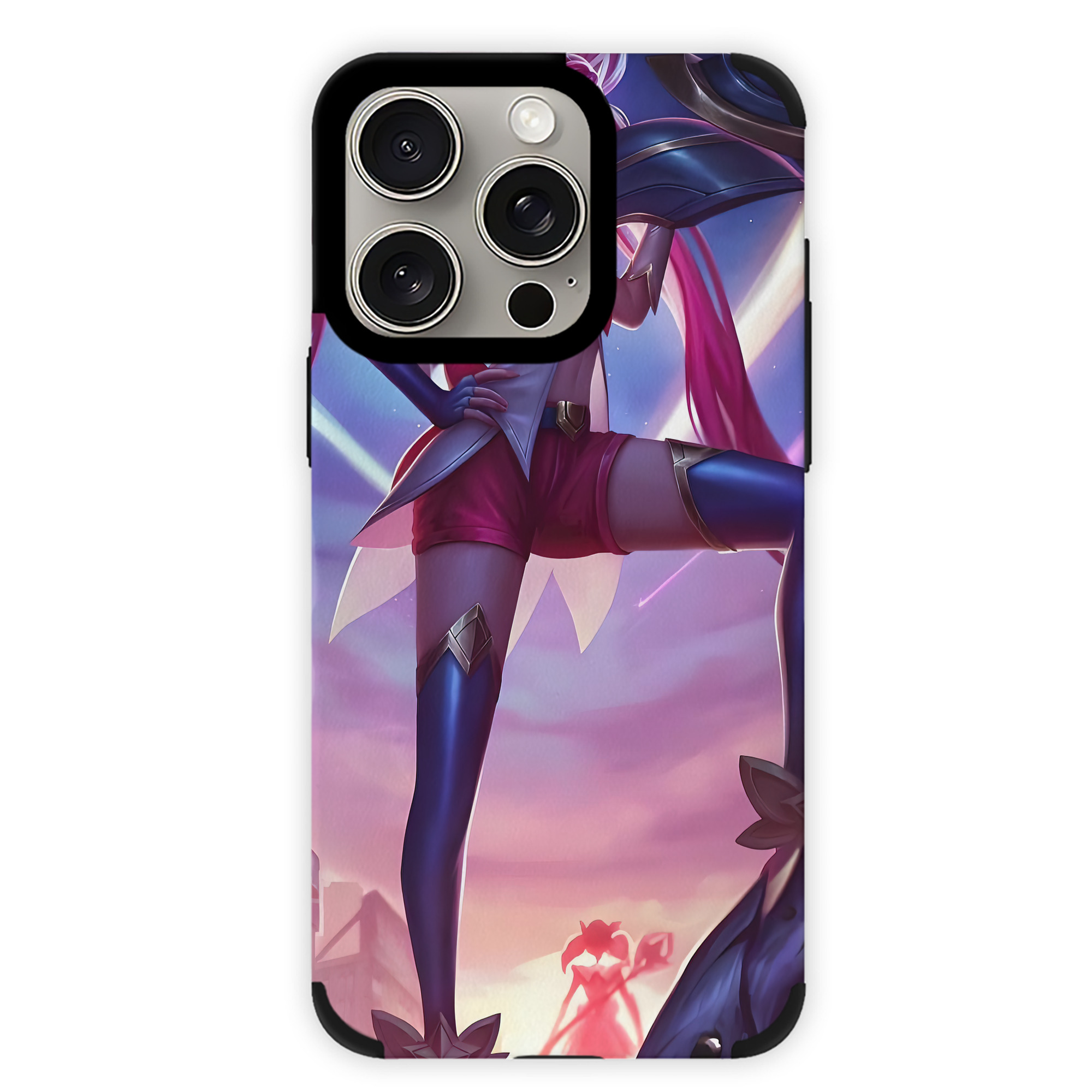 （画像用） リーグ・オブ・レジェンド League of Legends LOL 【iPhone15ProMax対応】 PUレザー スマホケース 耐衝撃＆黄変防止