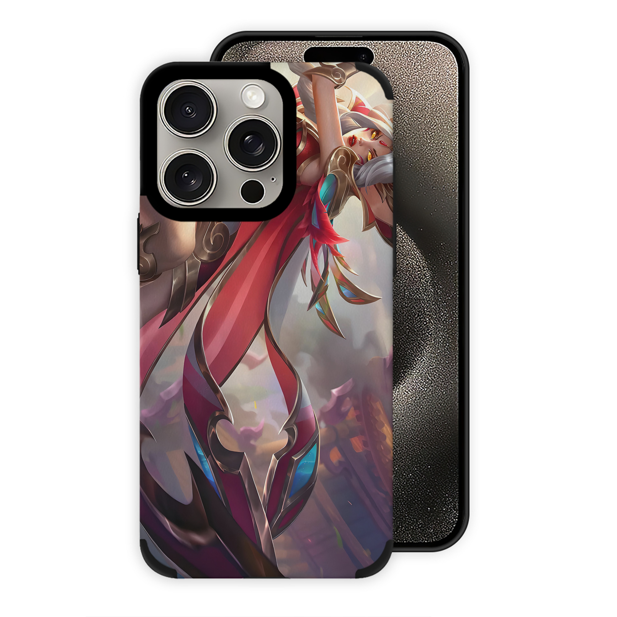 リーグ・オブ・レジェンド League of Legends LOL 【iPhone15ProMax対応】 PUレザー スマホケース 耐衝撃＆黄変防止