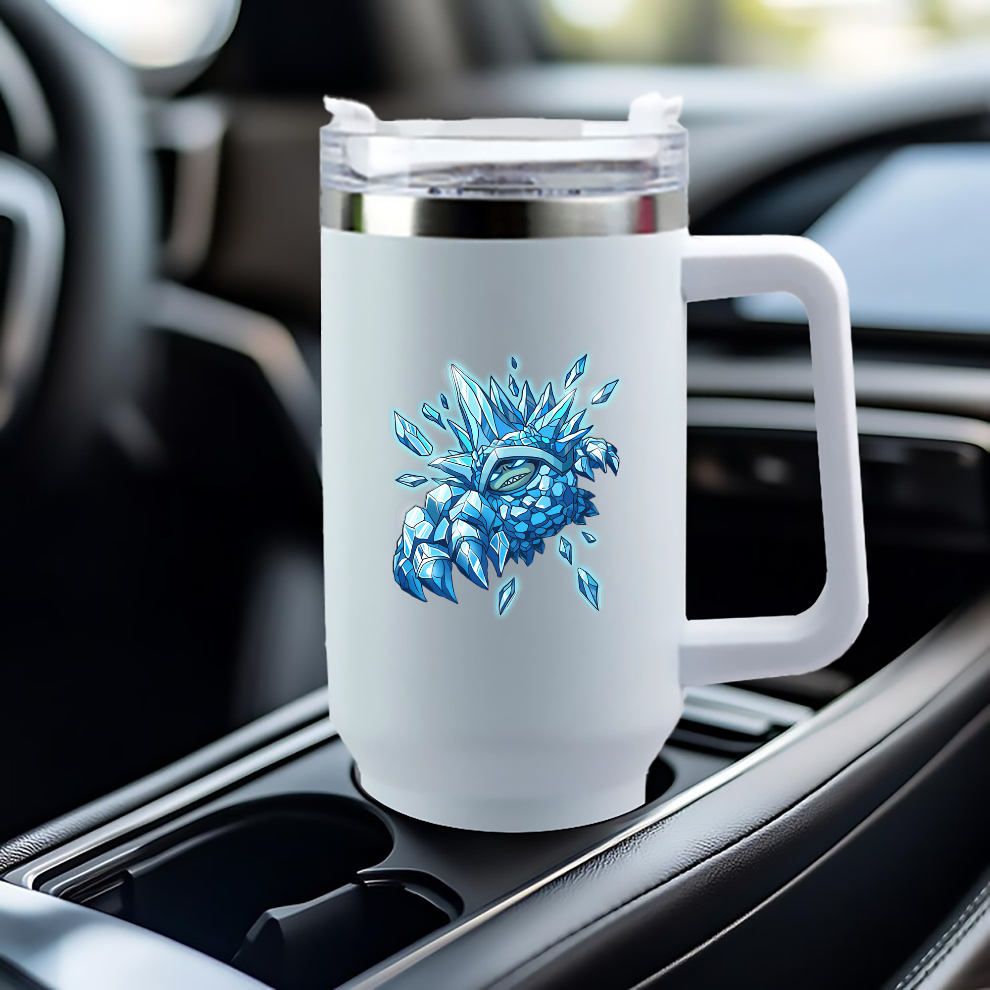 リーグ・オブ・レジェンド League of Legends LOL 1200mL車用タンブラー（カラープリント）