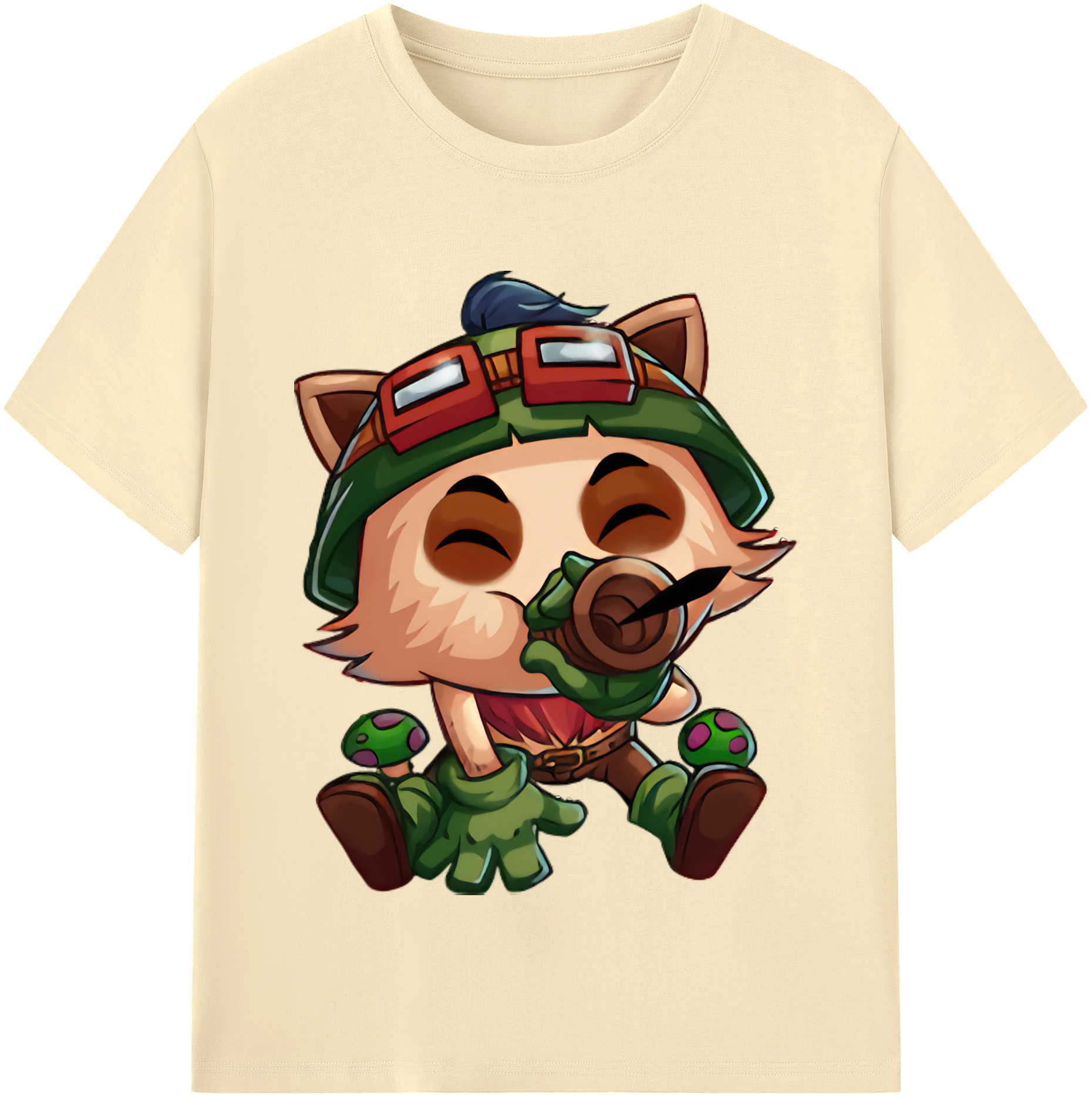 リーグ・オブ・レジェンド League of Legends LOL 綿100％半袖Tシャツ（フロントプリント）
