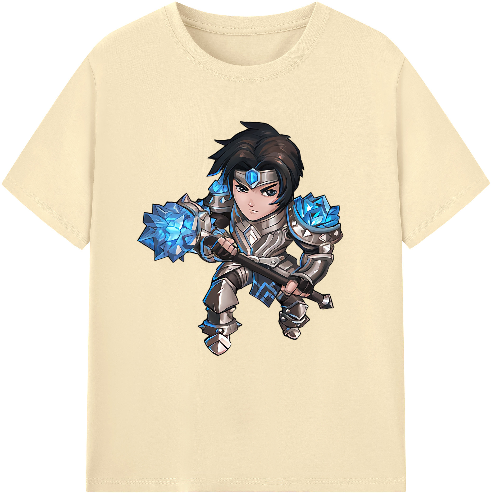 リーグ・オブ・レジェンド League of Legends LOL 綿100％半袖Tシャツ（フロントプリント）