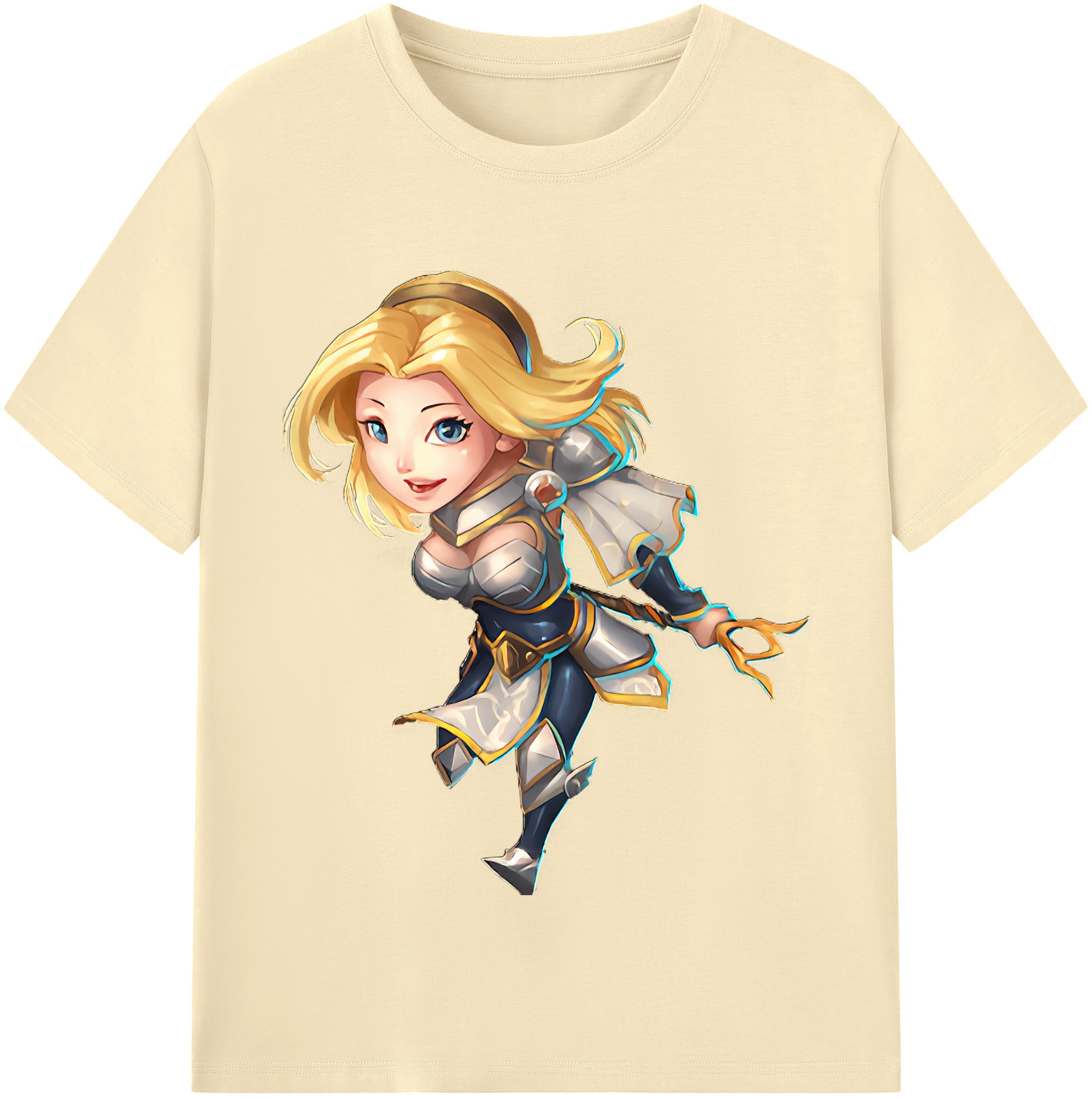 リーグ・オブ・レジェンド League of Legends LOL 綿100％半袖Tシャツ（フロントプリント）