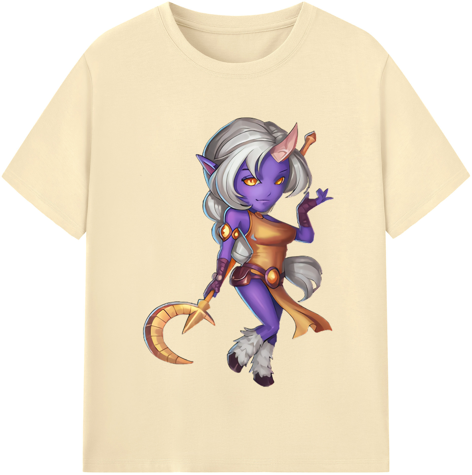 リーグ・オブ・レジェンド League of Legends LOL 綿100％半袖Tシャツ（フロントプリント）