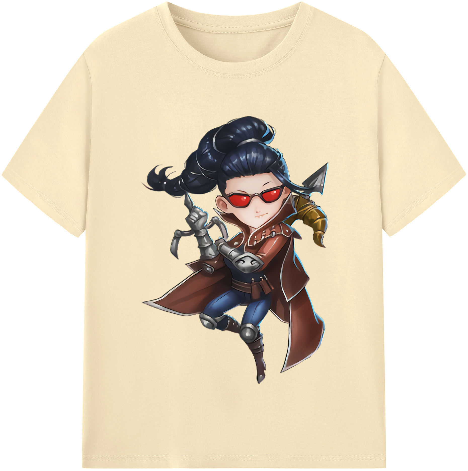 リーグ・オブ・レジェンド League of Legends LOL 綿100％半袖Tシャツ（フロントプリント）