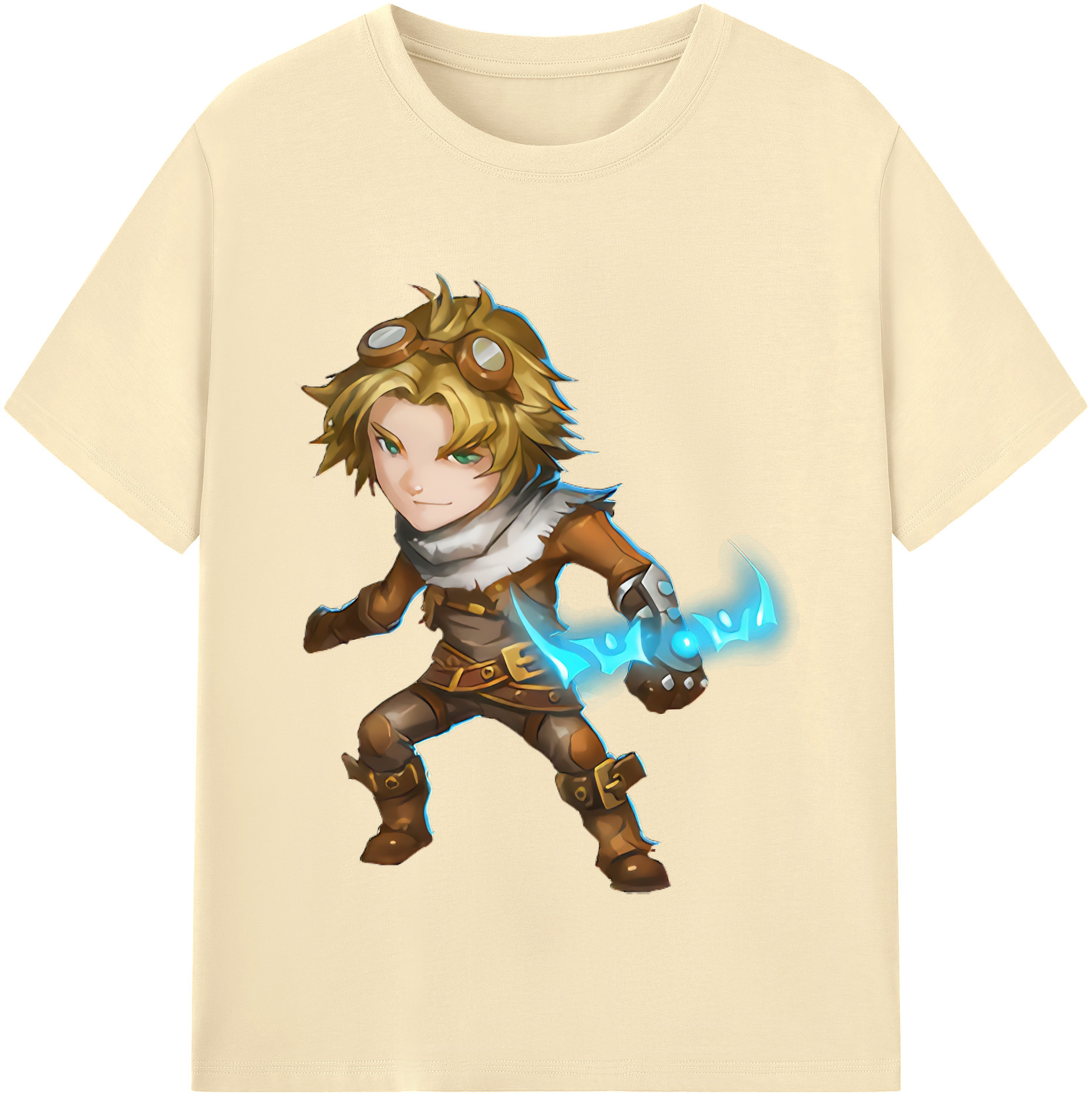リーグ・オブ・レジェンド League of Legends LOL 綿100％半袖Tシャツ（フロントプリント）