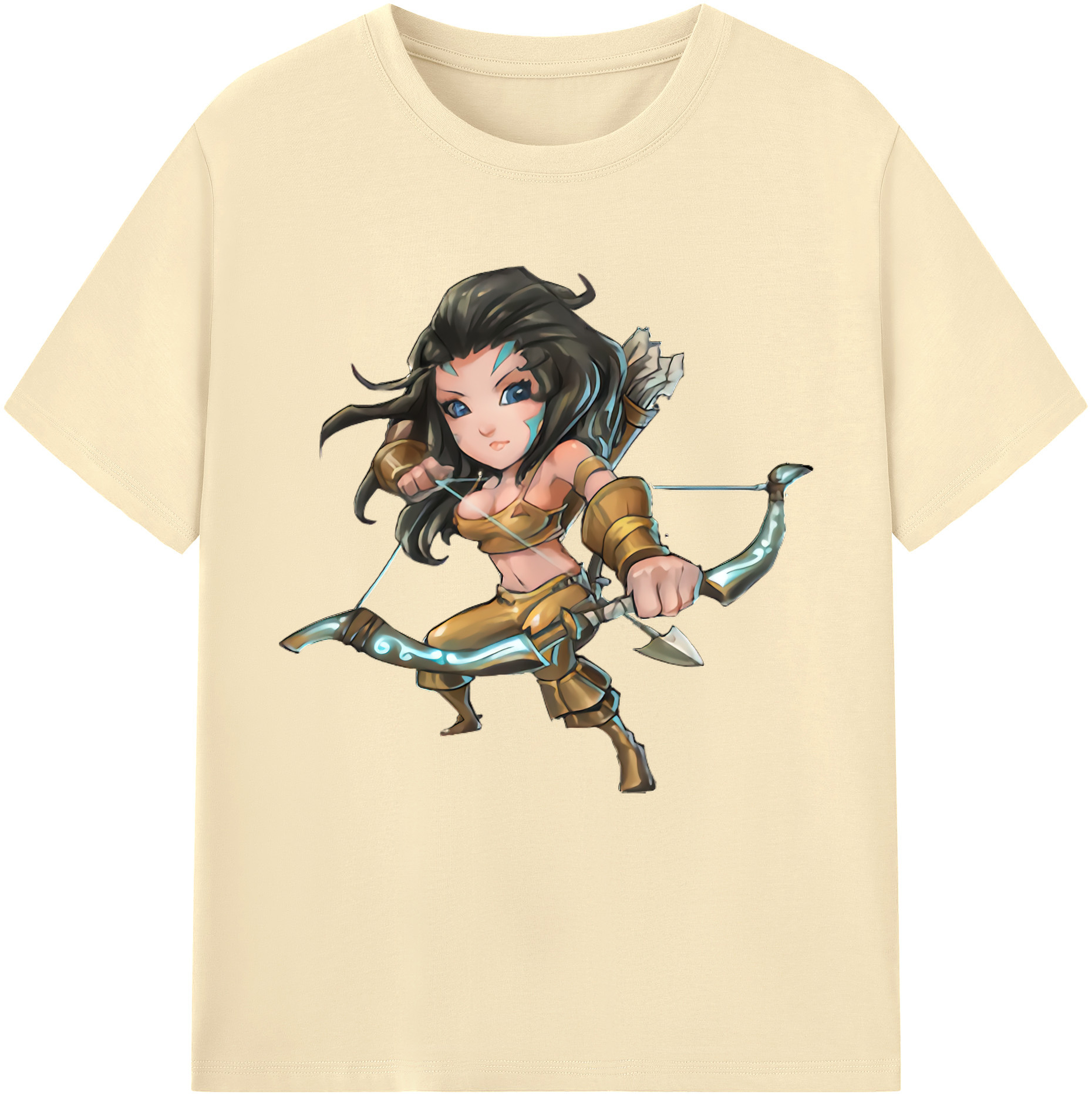 リーグ・オブ・レジェンド League of Legends LOL 綿100％半袖Tシャツ（フロントプリント）