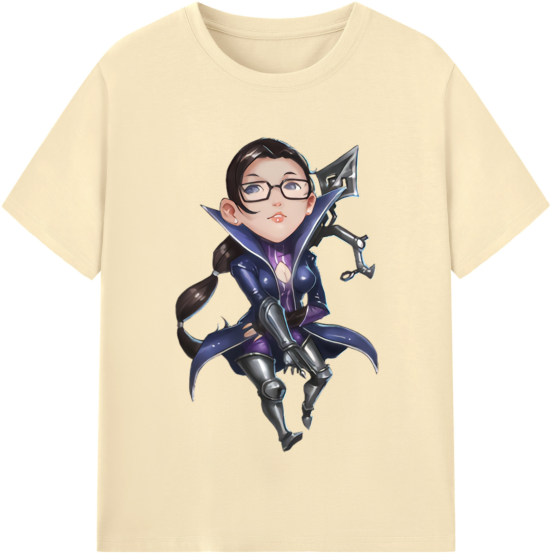 リーグ・オブ・レジェンド League of Legends LOL 綿100％半袖Tシャツ（フロントプリント）